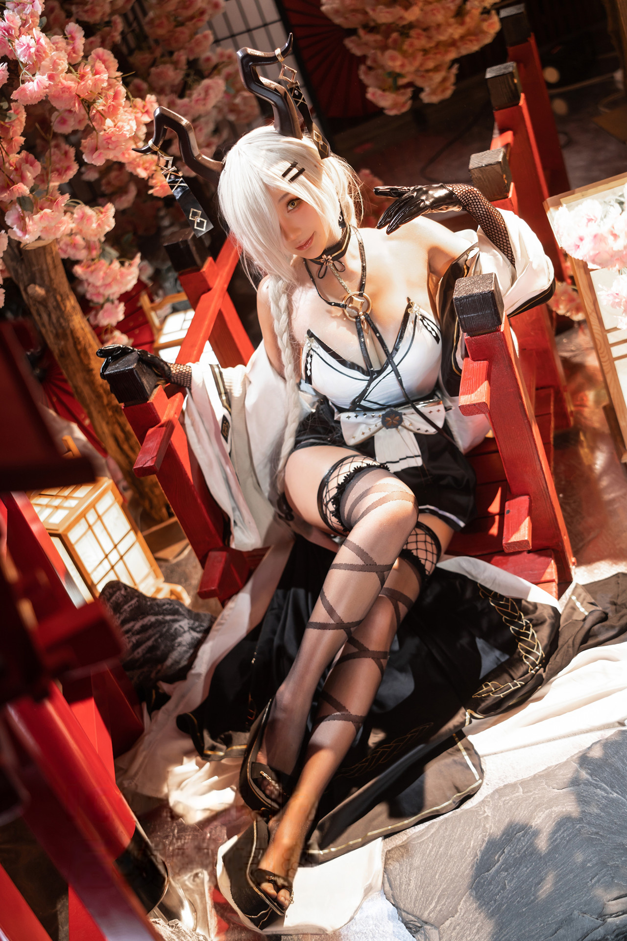 Cosplay 如月灰 碧蓝航线 尾张(32P)