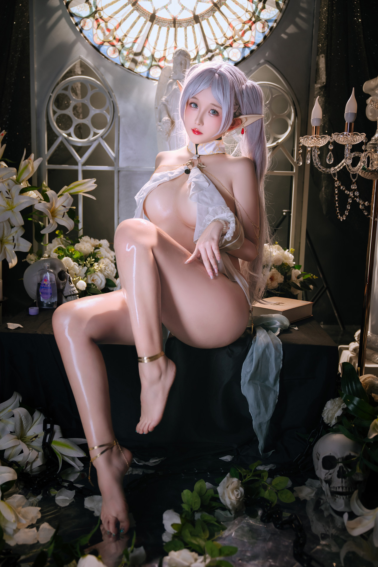 Cosplay Rinaijiao日奈娇 – 芙莉莲（圣光版）