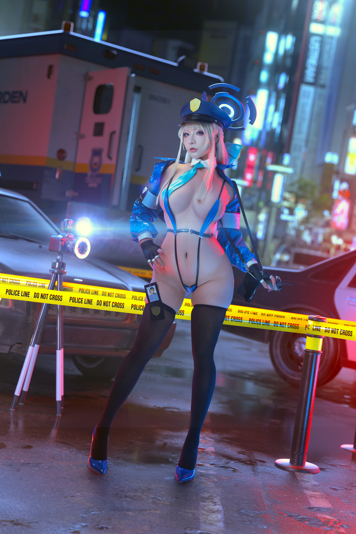 Cosplay Yuuhui玉汇 蔚蓝档案 飞鸟马时 +S Set.01(63P)