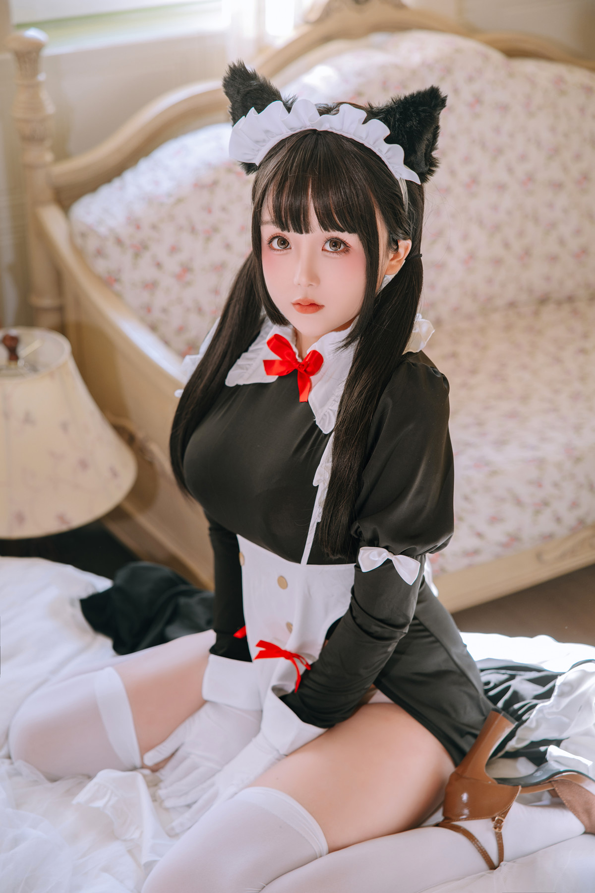 Cosplay Rinaijiao日奈娇 猫娘女仆 Set.01(45P)