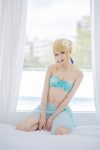 Cosplay 封疆疆v 阿尔托莉雅·潘德拉贡 泳装(40P)