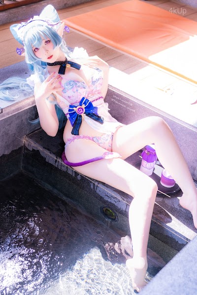 Coser@幼愛Youmeko 黑漆皮高跟兔女郎