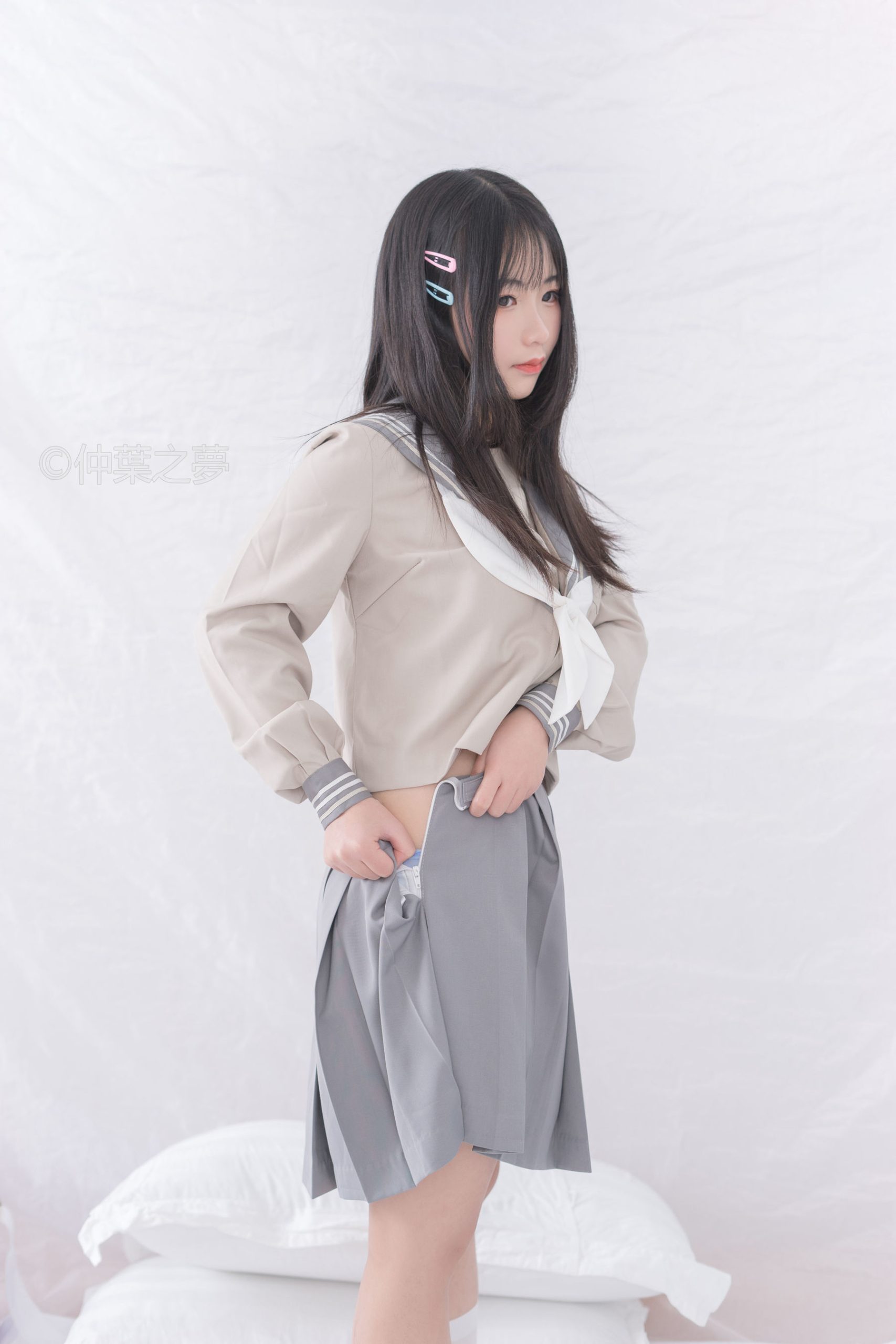[轻兰映画] Grand.003 日系水手服学妹