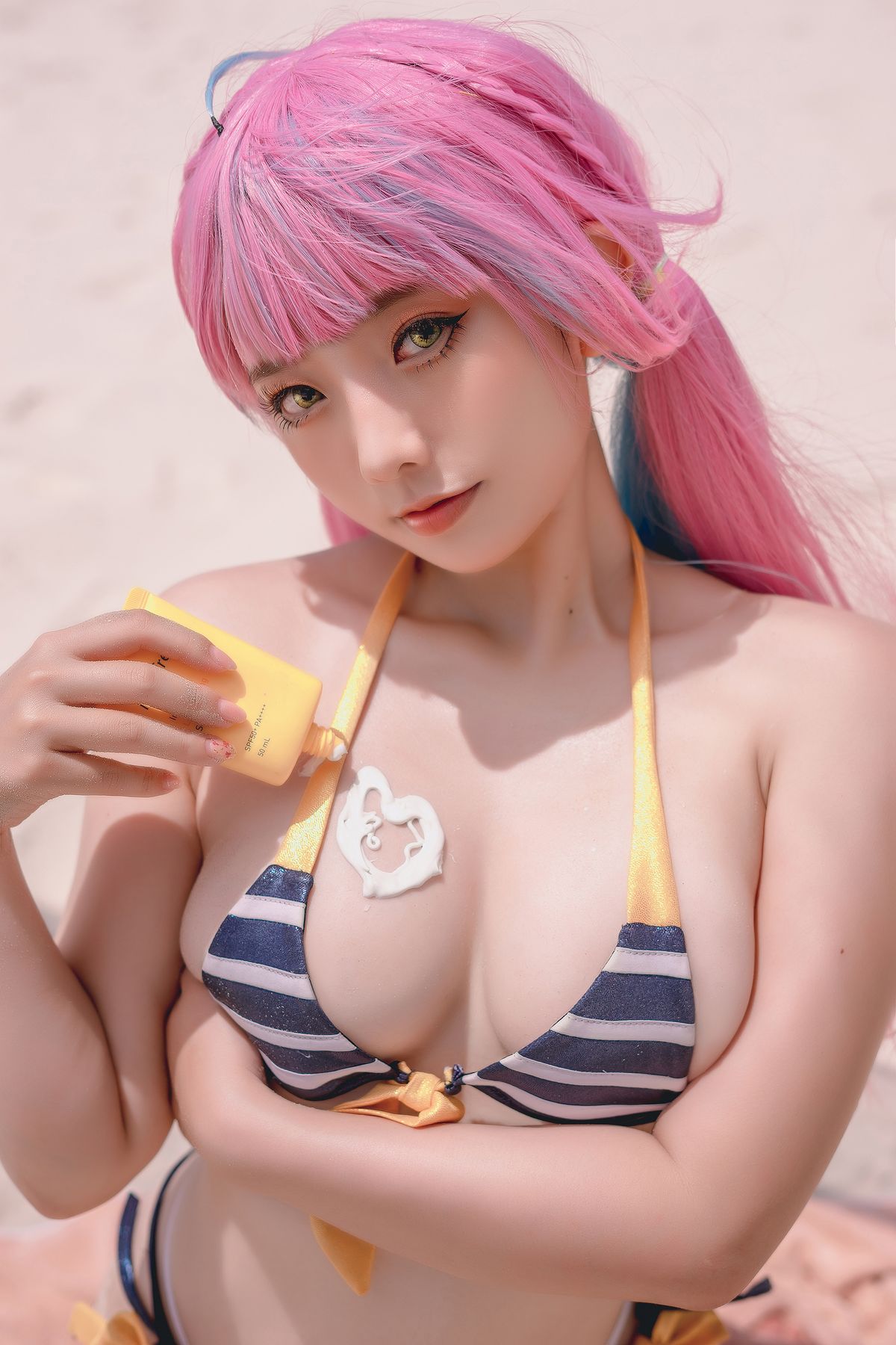 Coser@Messie Huang – Aqua Bikini (35P)