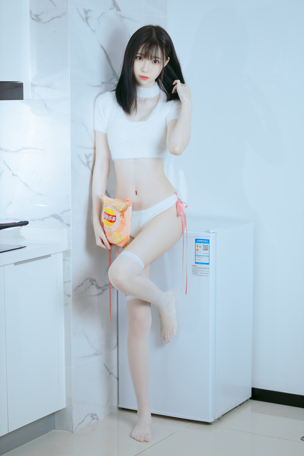 Cosplay 许岚LAN – 纯欲毛衣