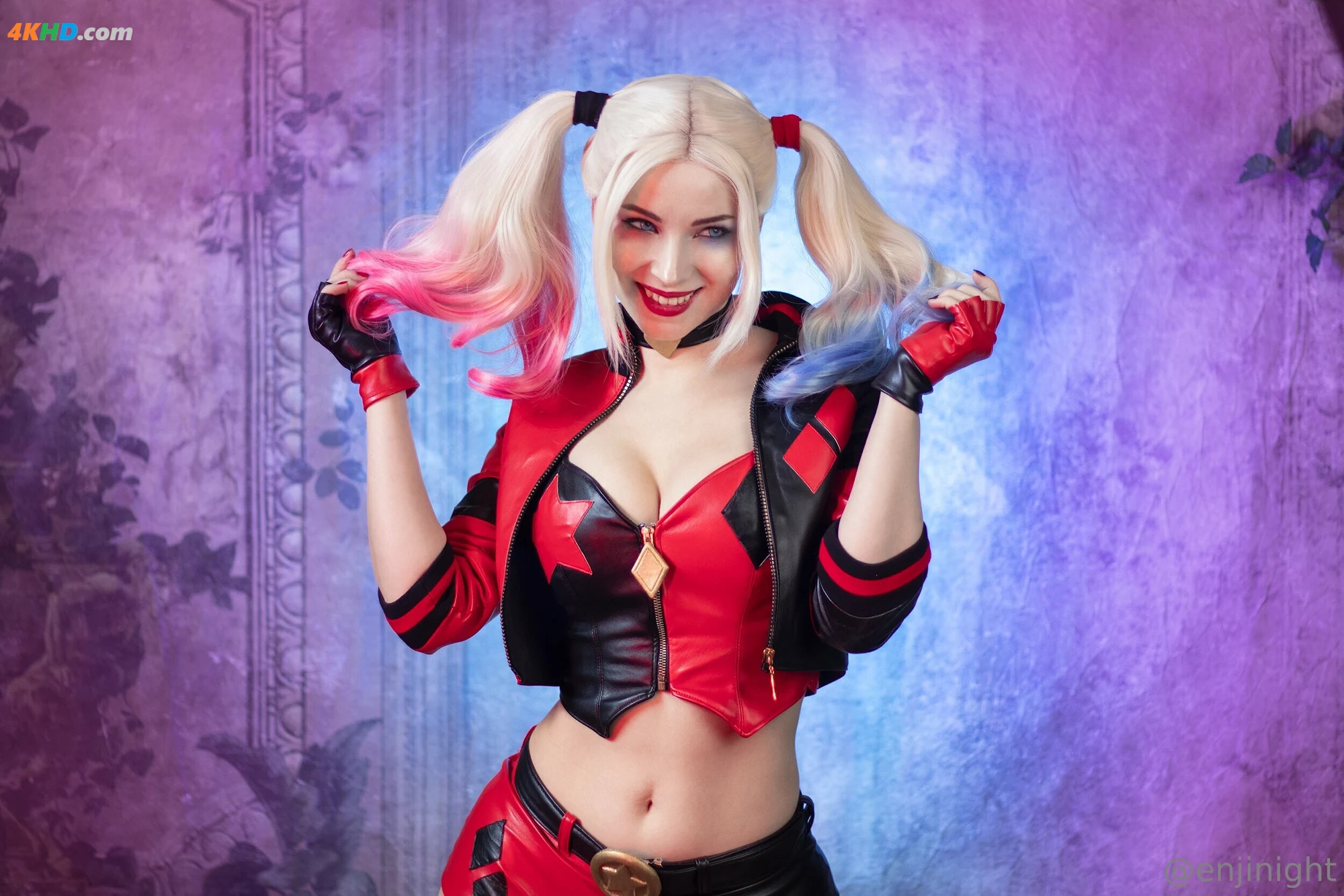 Enji Night – Harley Quinn(55MB)(29photos)