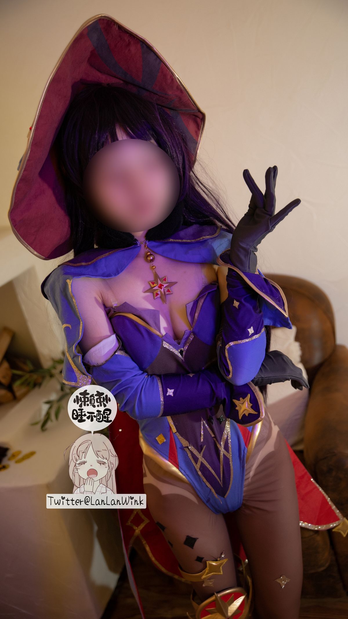 Coser@懒懒睡不醒 – 莫娜 (74P – 1V)
