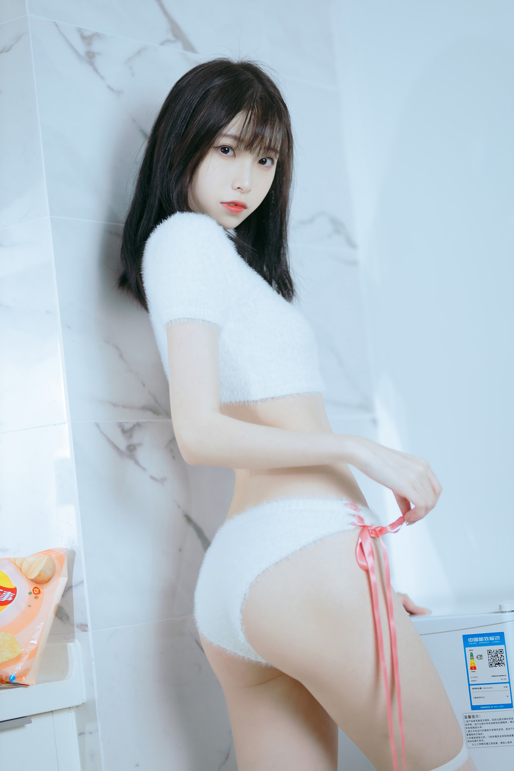 Cosplay 许岚LAN – 纯欲毛衣