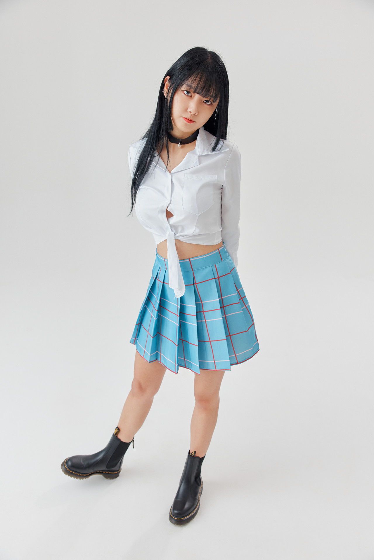 Kiki 키키, PhotoBook ‘Black Hair Marin ♥흑발 마린 키키♥’ Set.01(58P)