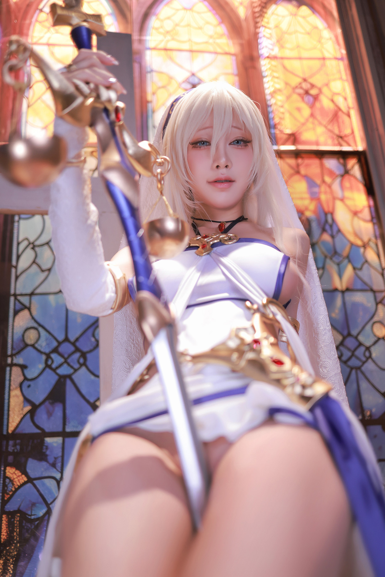 Cosplay 水淼Aqua 剑之圣女 Set.01(60P)