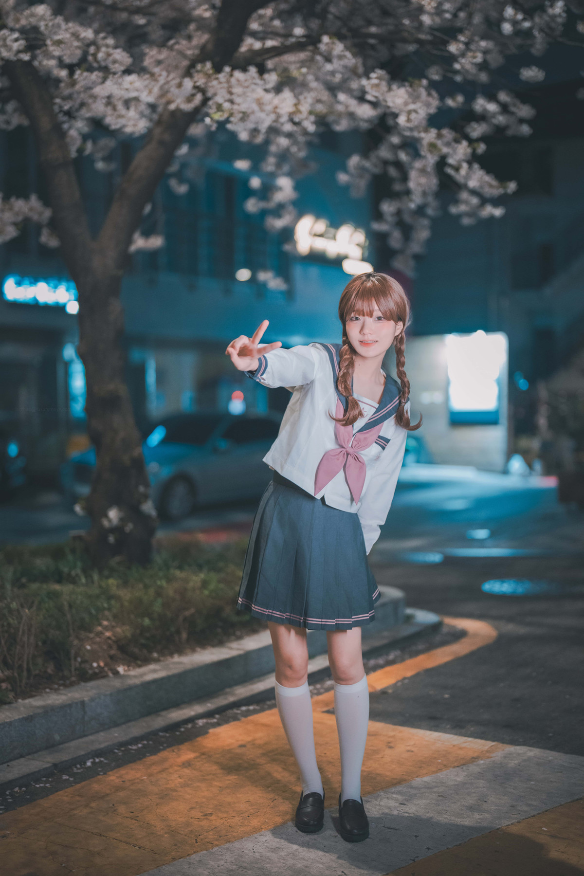 Jeong Jenny 정제니, DJAWA 「Hatsukoi Yozakura」 Set.01