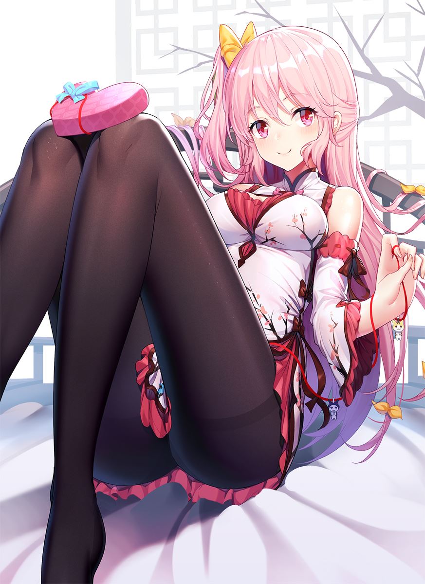 动漫少女唯美图片 修长美腿让人无法离开视线