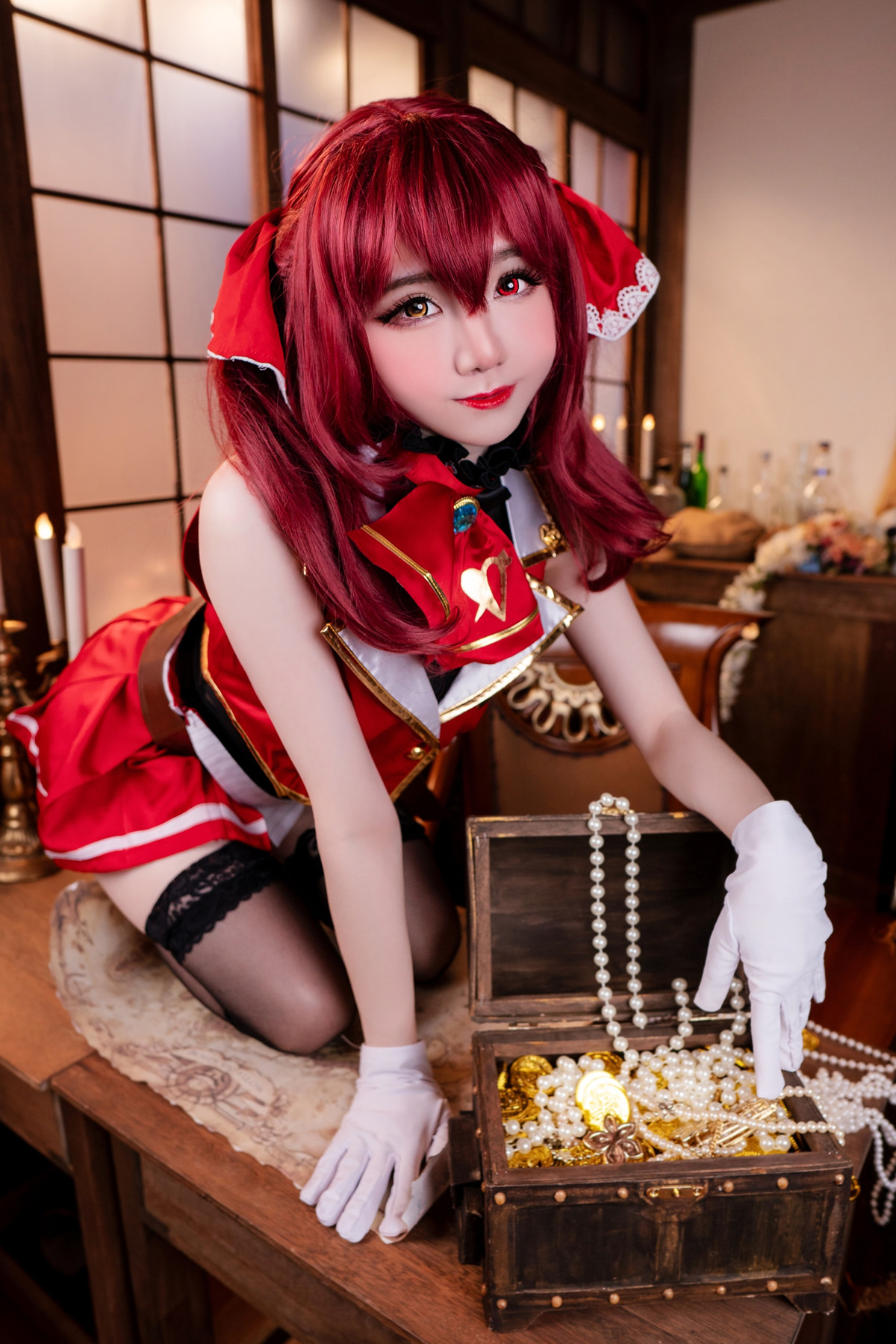 Cosplay Sally多啦雪 – Houshou Marine 宝鐘マリン