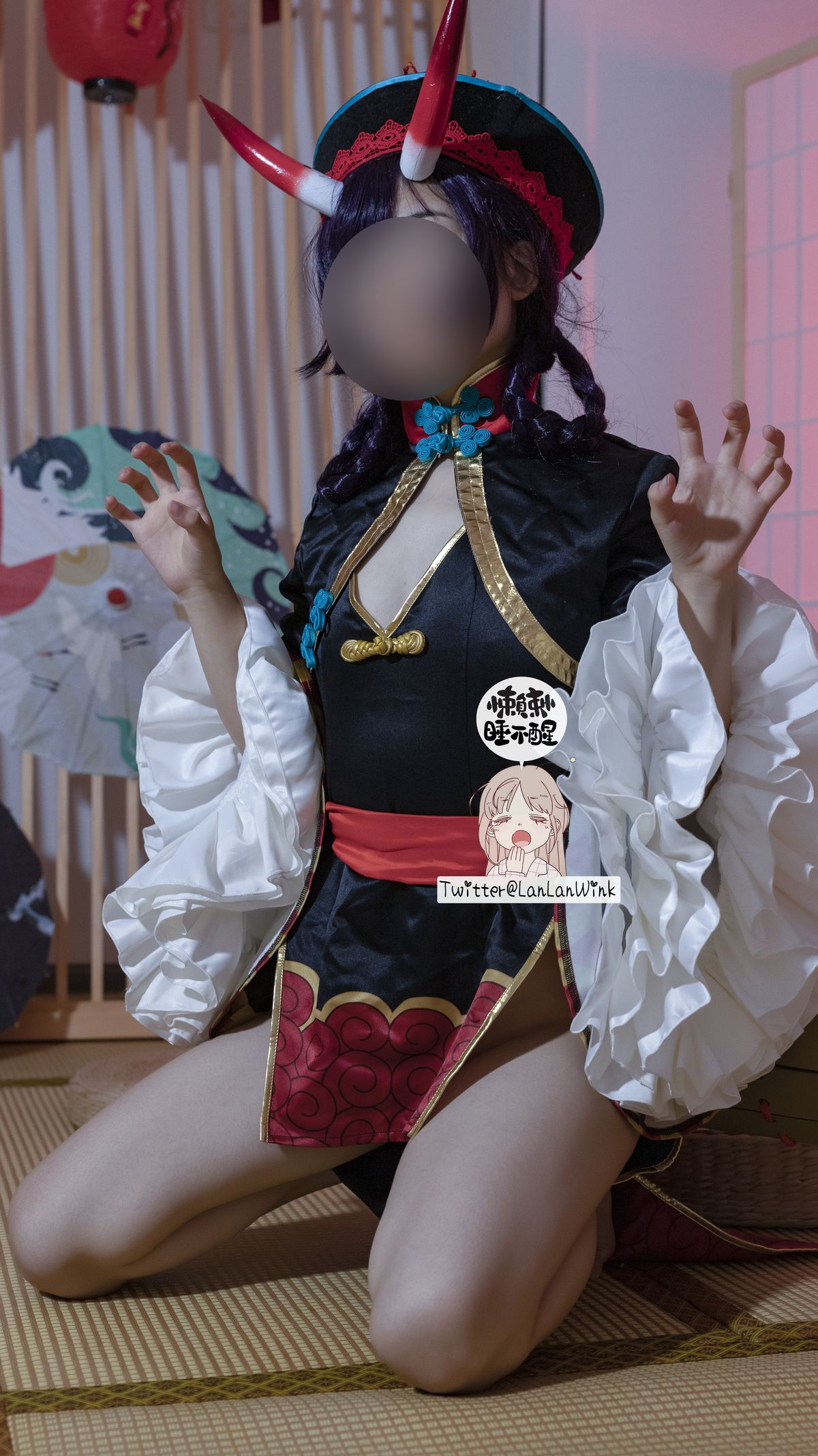 Coser@懒懒睡不醒 – 酒吞童子 (49P)