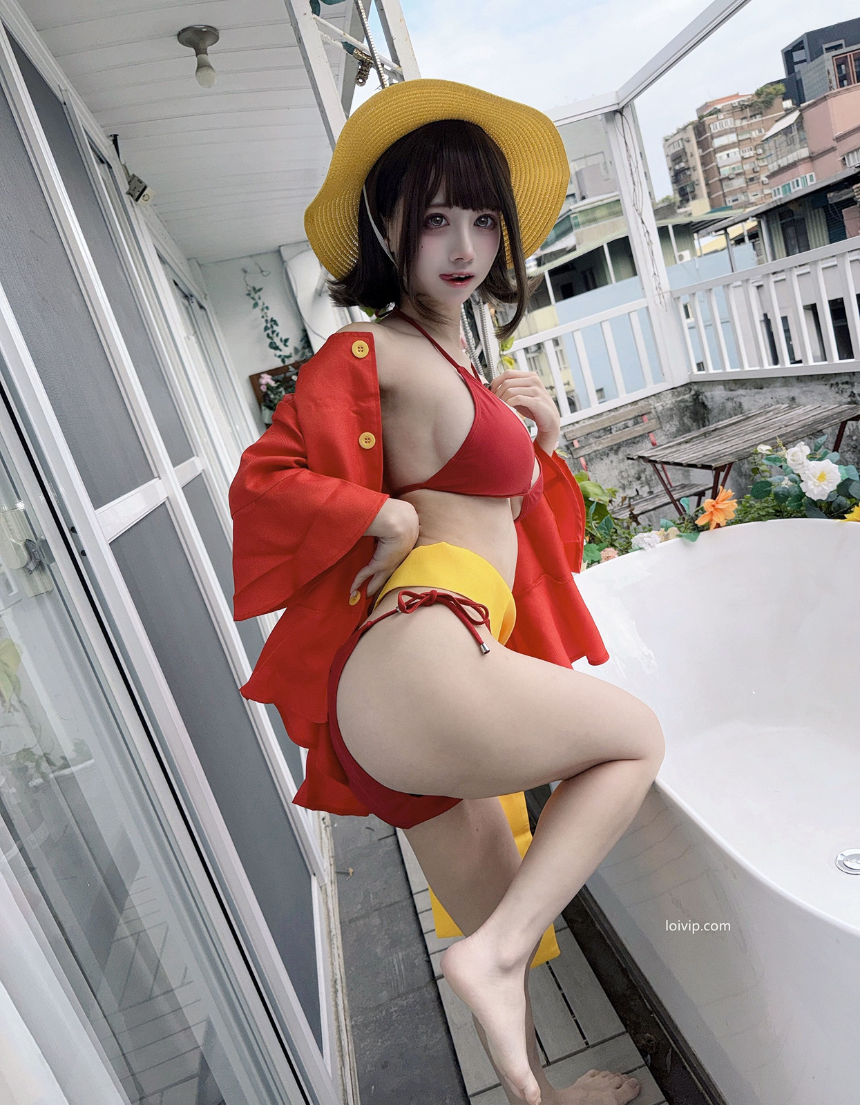 Cosplay 沖田凜花Rinka – 海盗凛香(46P)