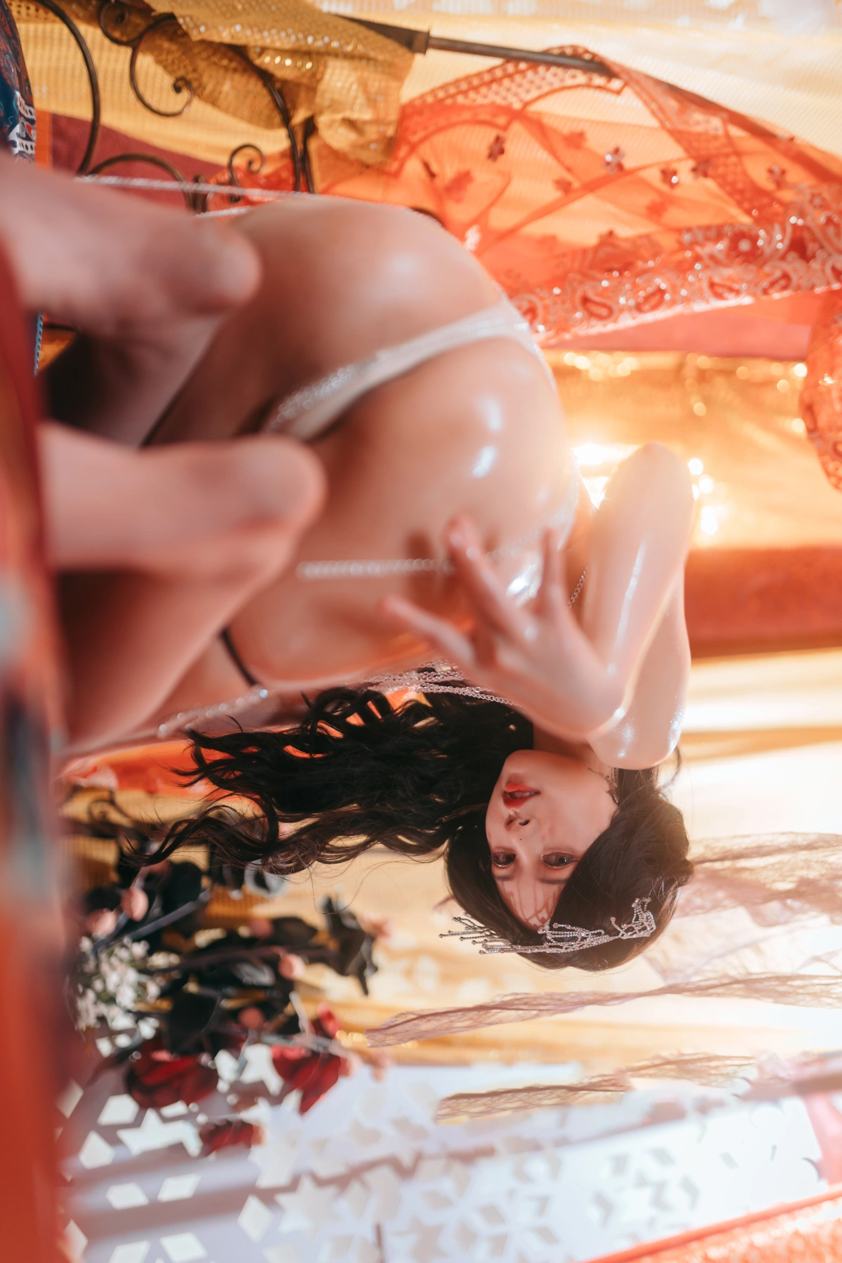 Cosplay 千反田鹿子 – 私人身体链