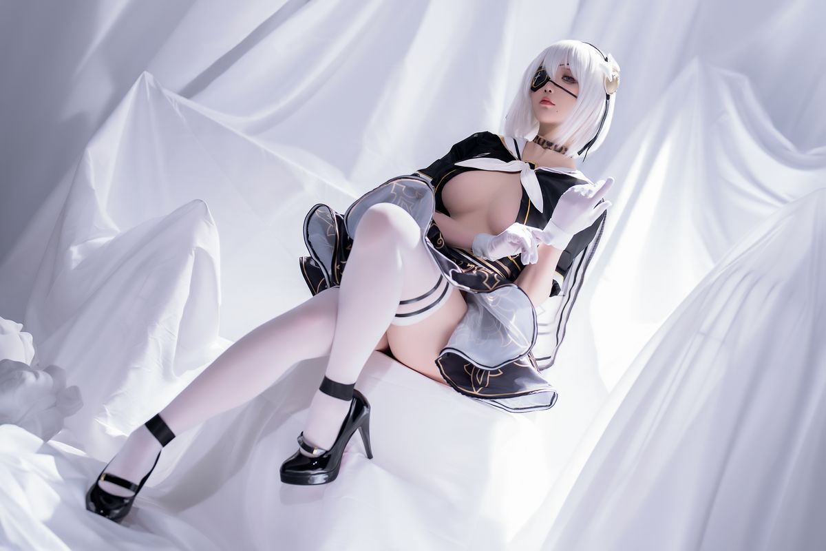 Coser@星之迟迟Hoshilily – 尼尔同人 2B学生服 (30P)