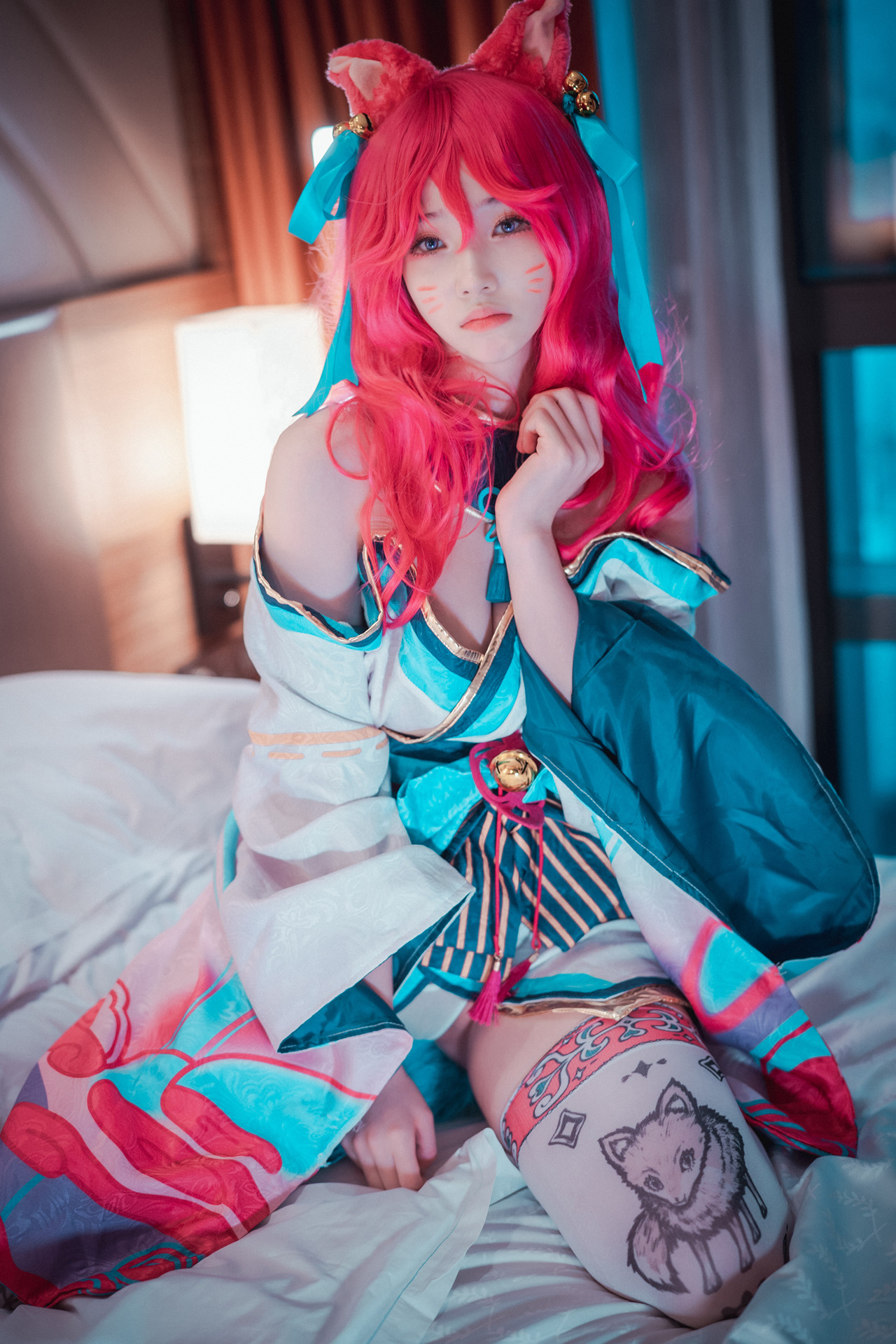 Bambi 밤비, DJAWA ‘Spirit Blossom Ahri’ Set.01(50P)