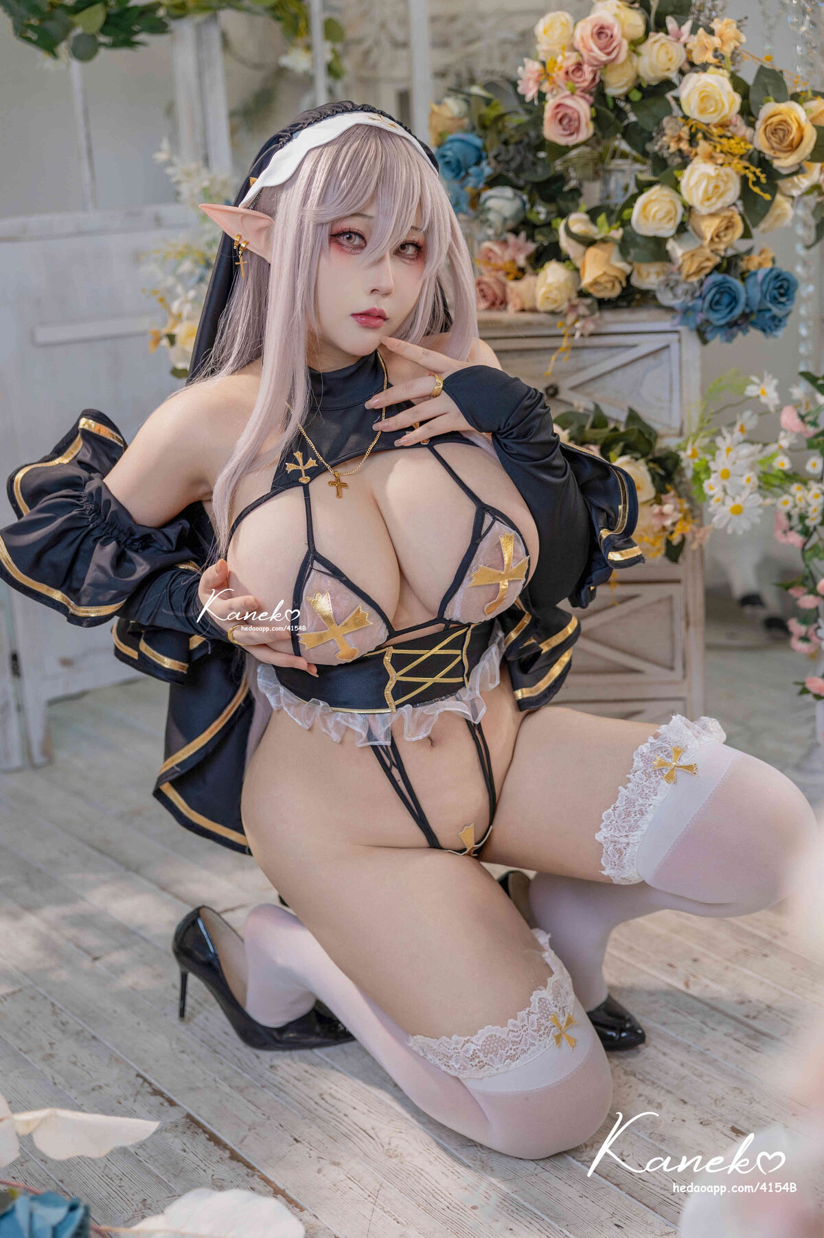 Coser@KANEKO_咔喵 – 精灵修女 (67P – 1V)