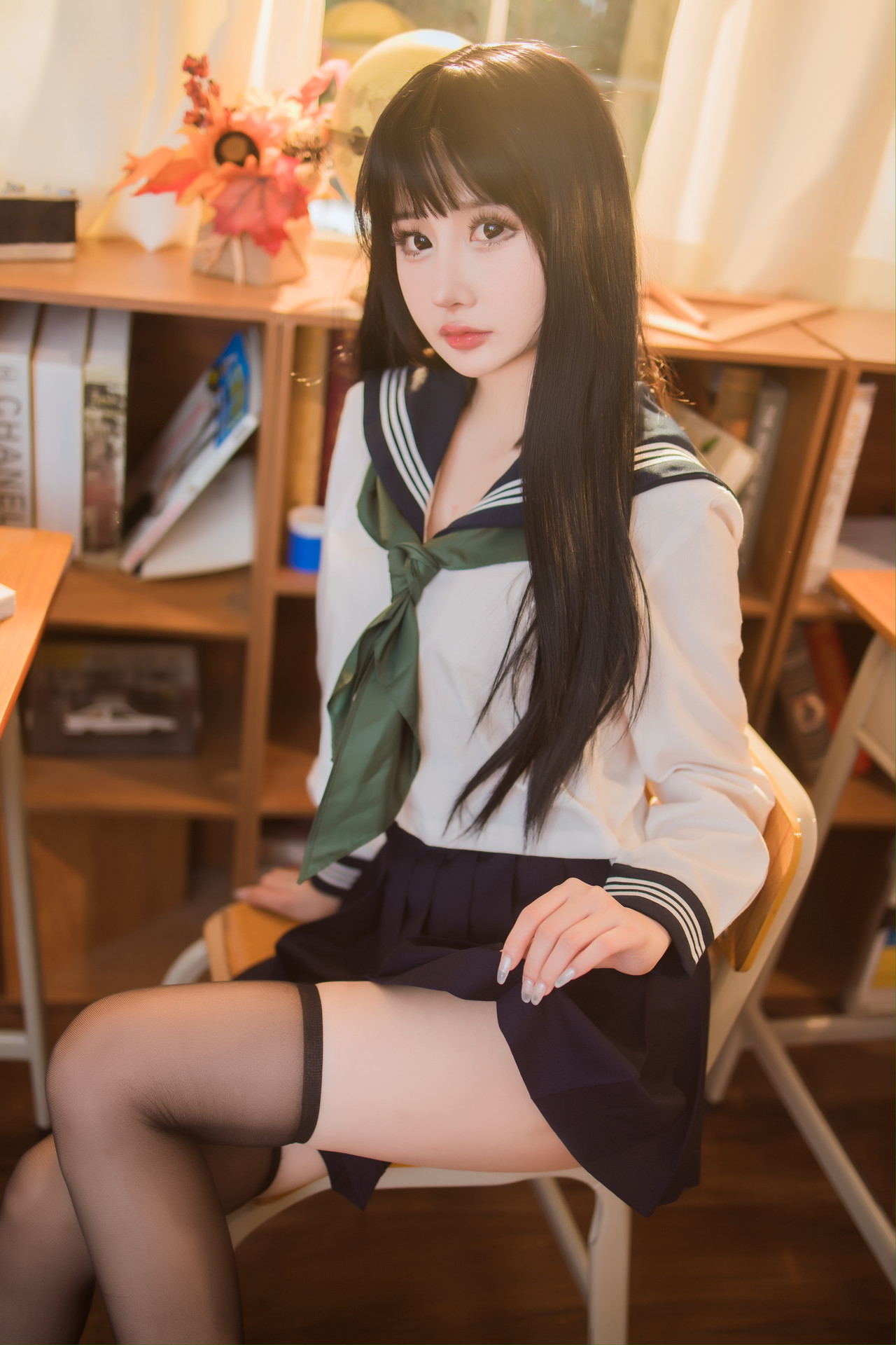 Cosplay 您的蛋蛋 反差学妹(60P)