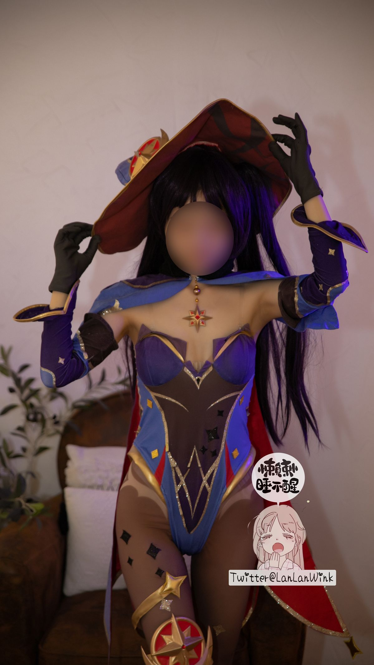 Coser@懒懒睡不醒 – 莫娜 (74P – 1V)