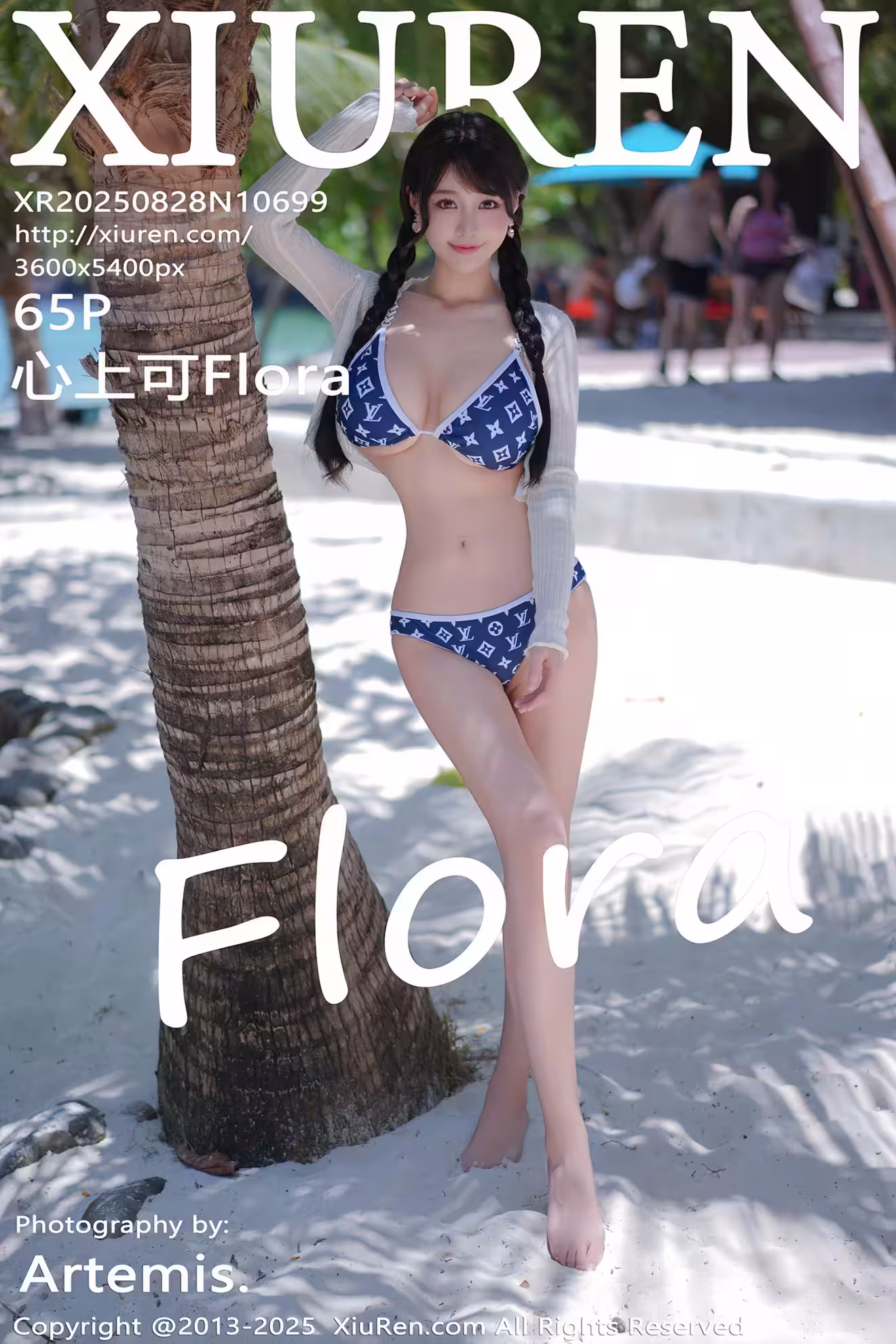 (XIUREN秀人網)2025.08.28 Vol.10699 心上可Flora 完整版無水印寫真(65P)