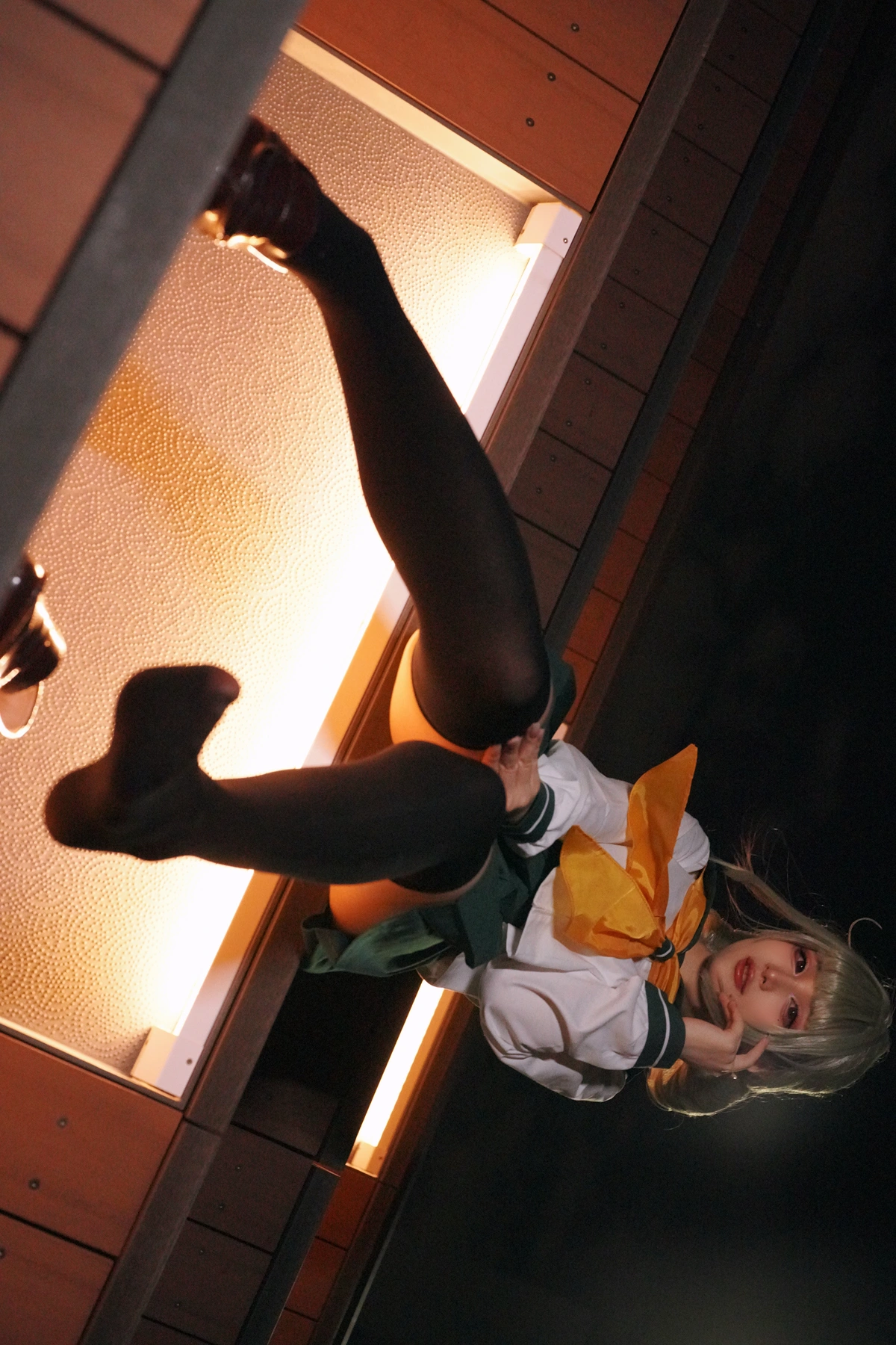 Cosplay 幼愛Youmeko – 小琪舞JK工作服