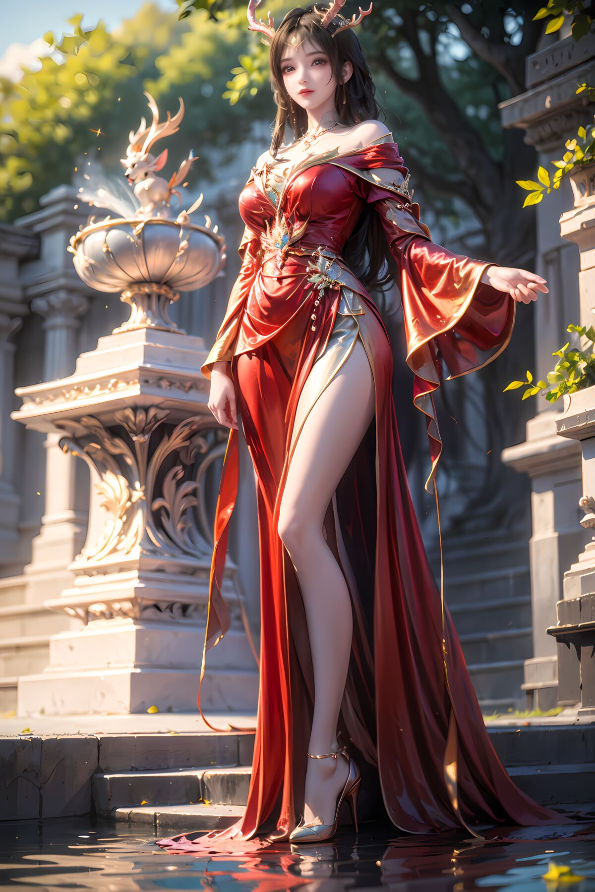 AI Generated 百炼成神 – 云落 (81P)