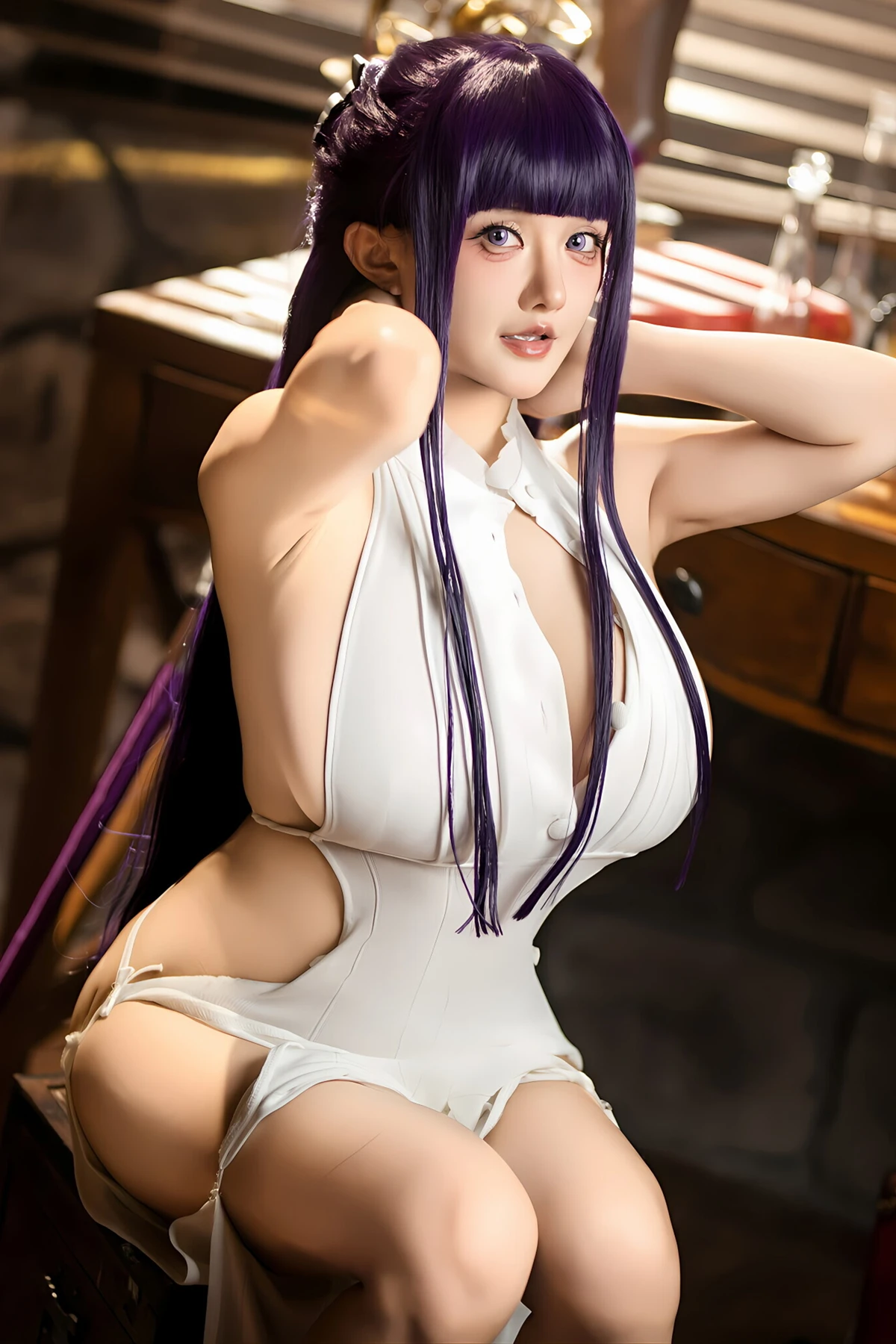 Cosplay 虎牙古阿扎 – 菲伦 Set.02