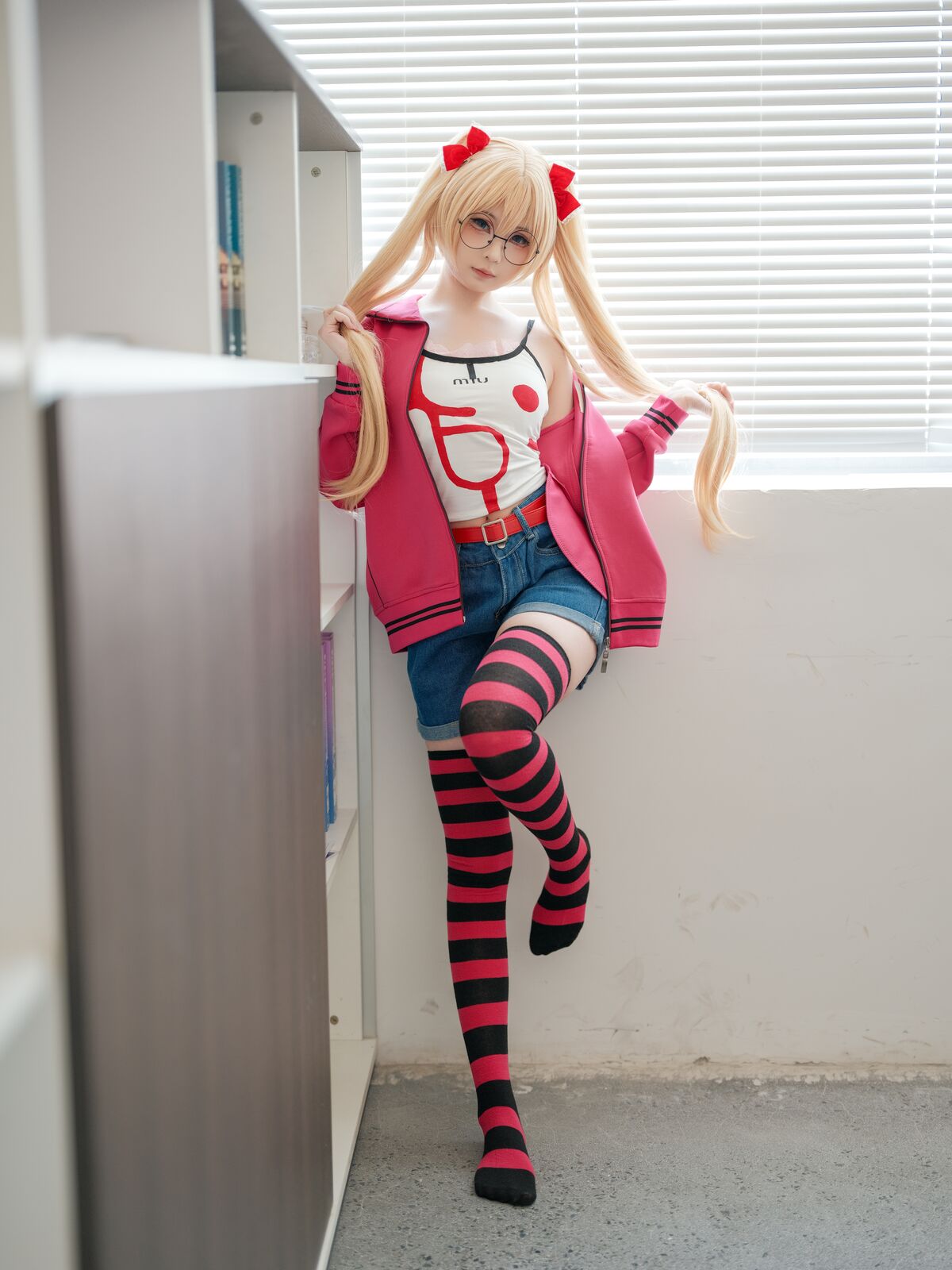 Coser@幼水铃衣 – 鬼父 秋月爱莉 (83P)