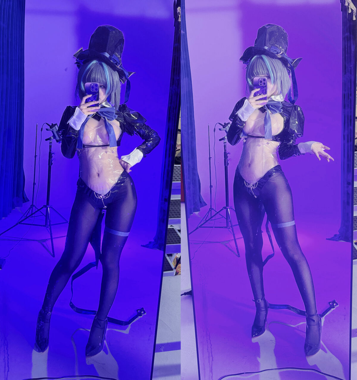 Coser@矢量鱼 – 柴郡魔术师 (40P)