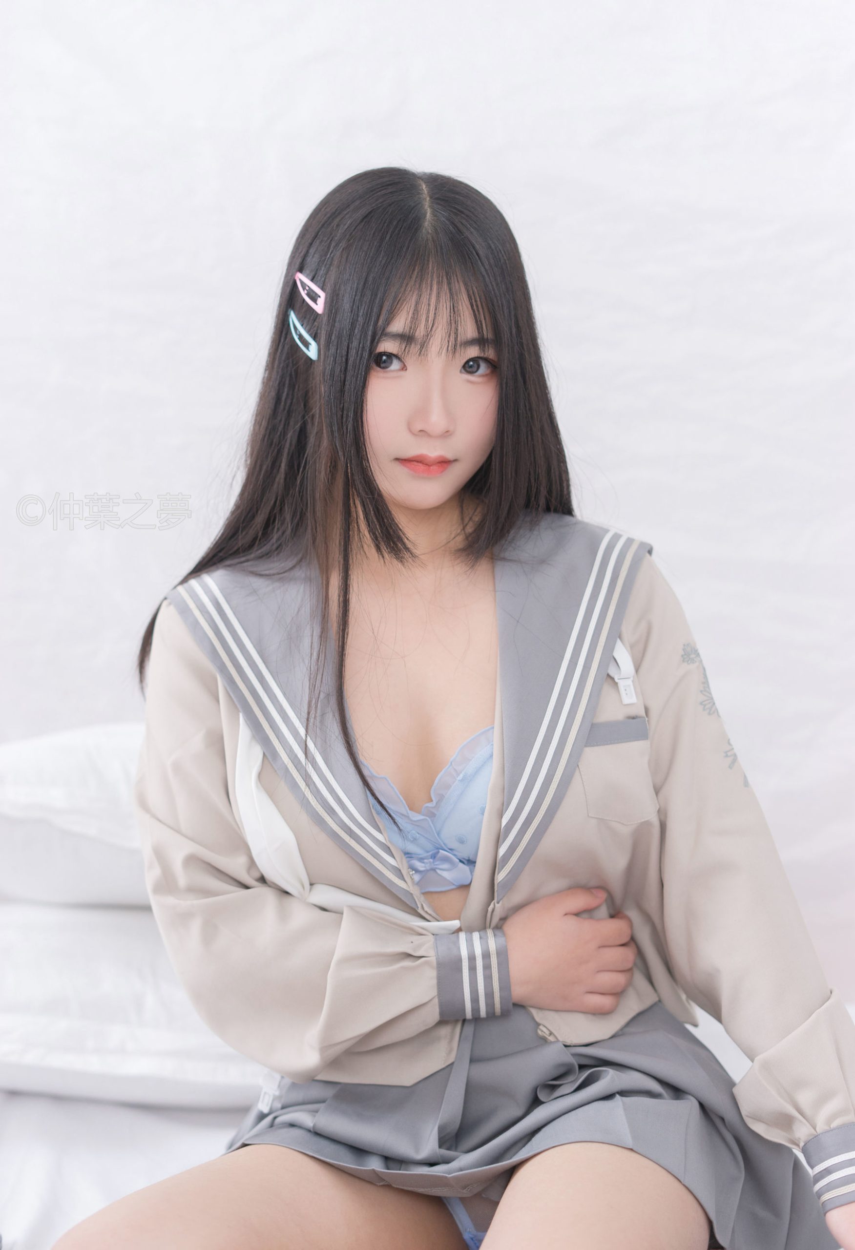 [轻兰映画] Grand.003 日系水手服学妹
