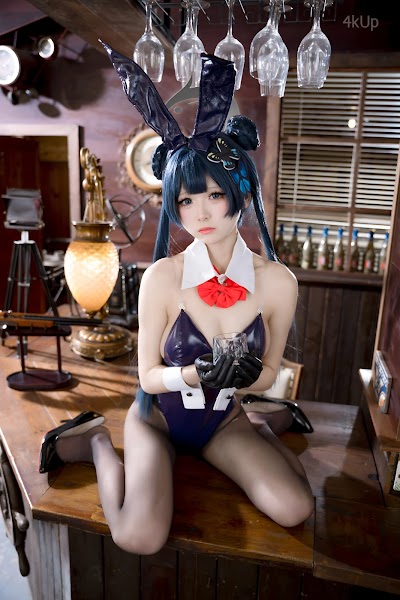 Coser@九柒喵 蔚蓝档案 龙华妃咲 兔女郎