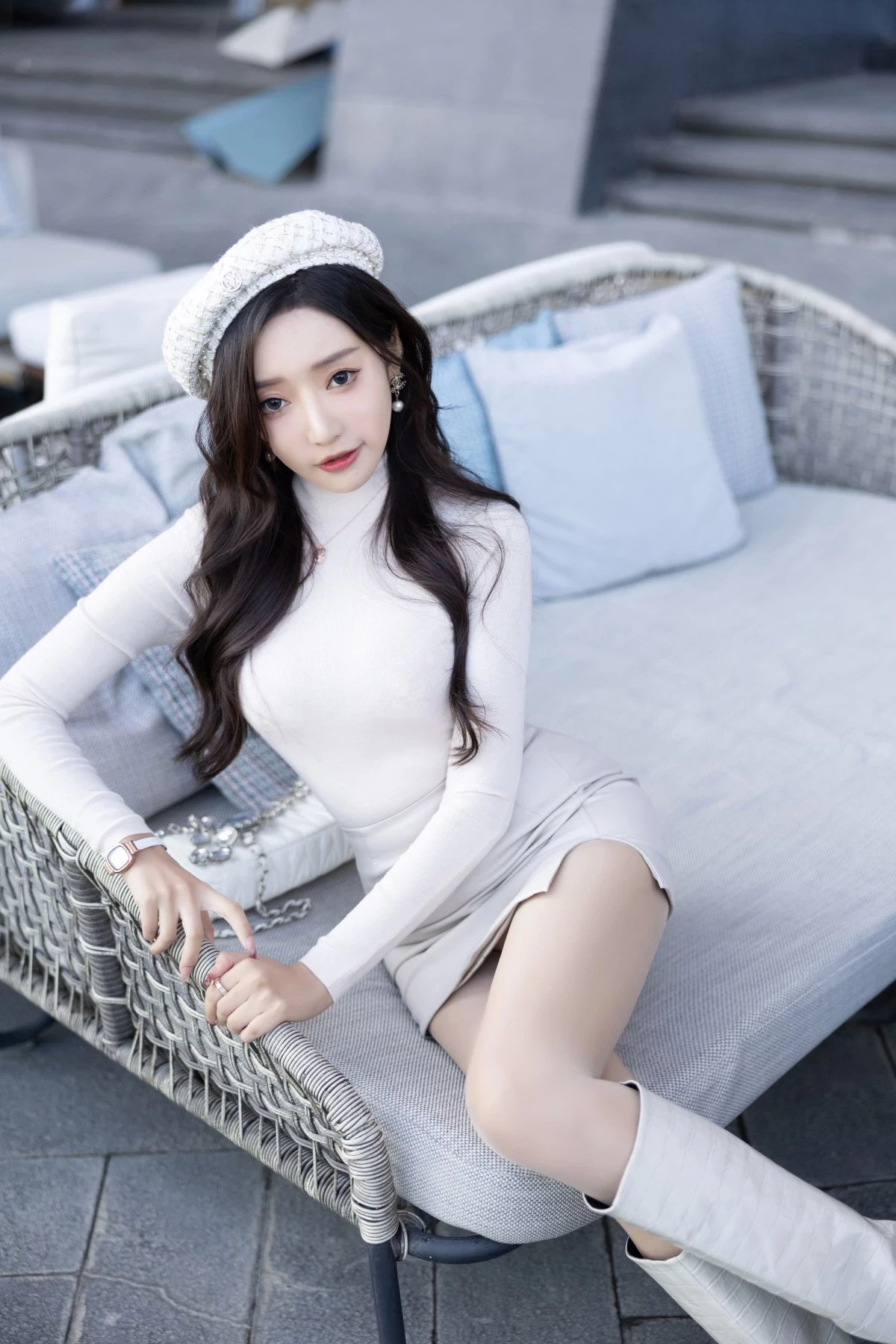 王馨瑤 毛衣皮裙 [112P]