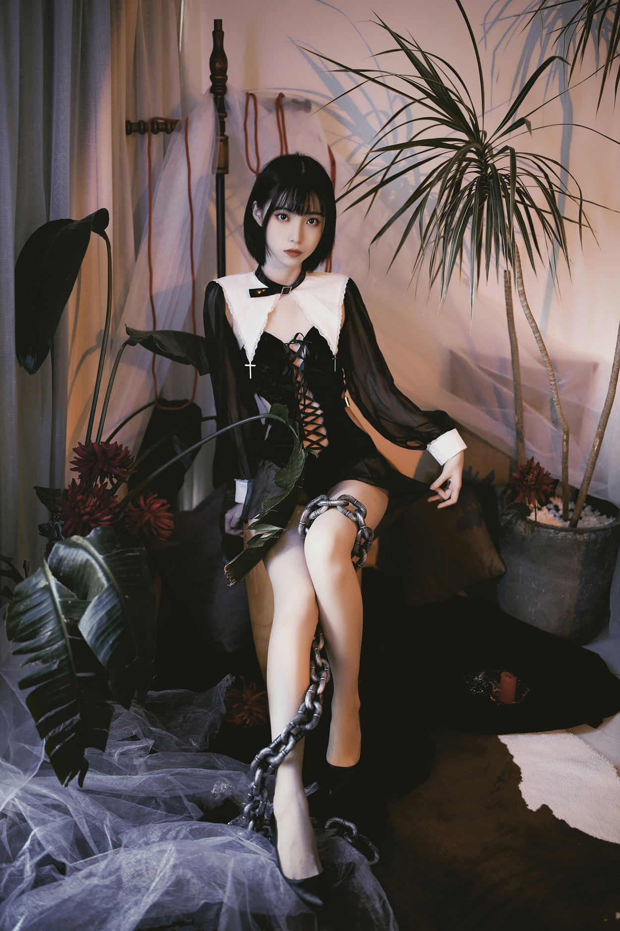 Cosplay 许岚LAN 修女创作(40P)