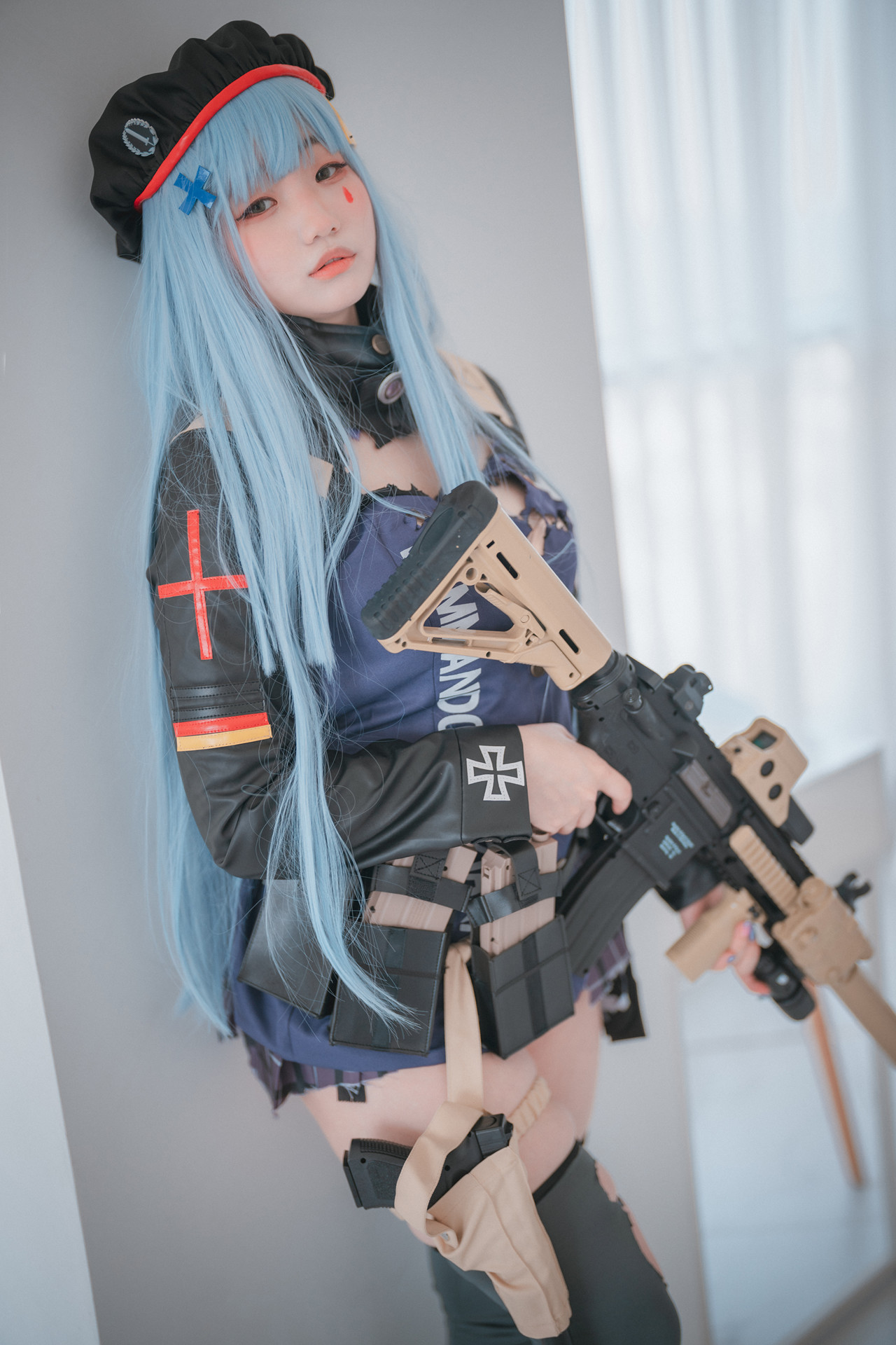 Mimmi 밈미, DJAWA ‘Girls’ Frontline HK416 Damaged Ver.’ Set.01(45P)