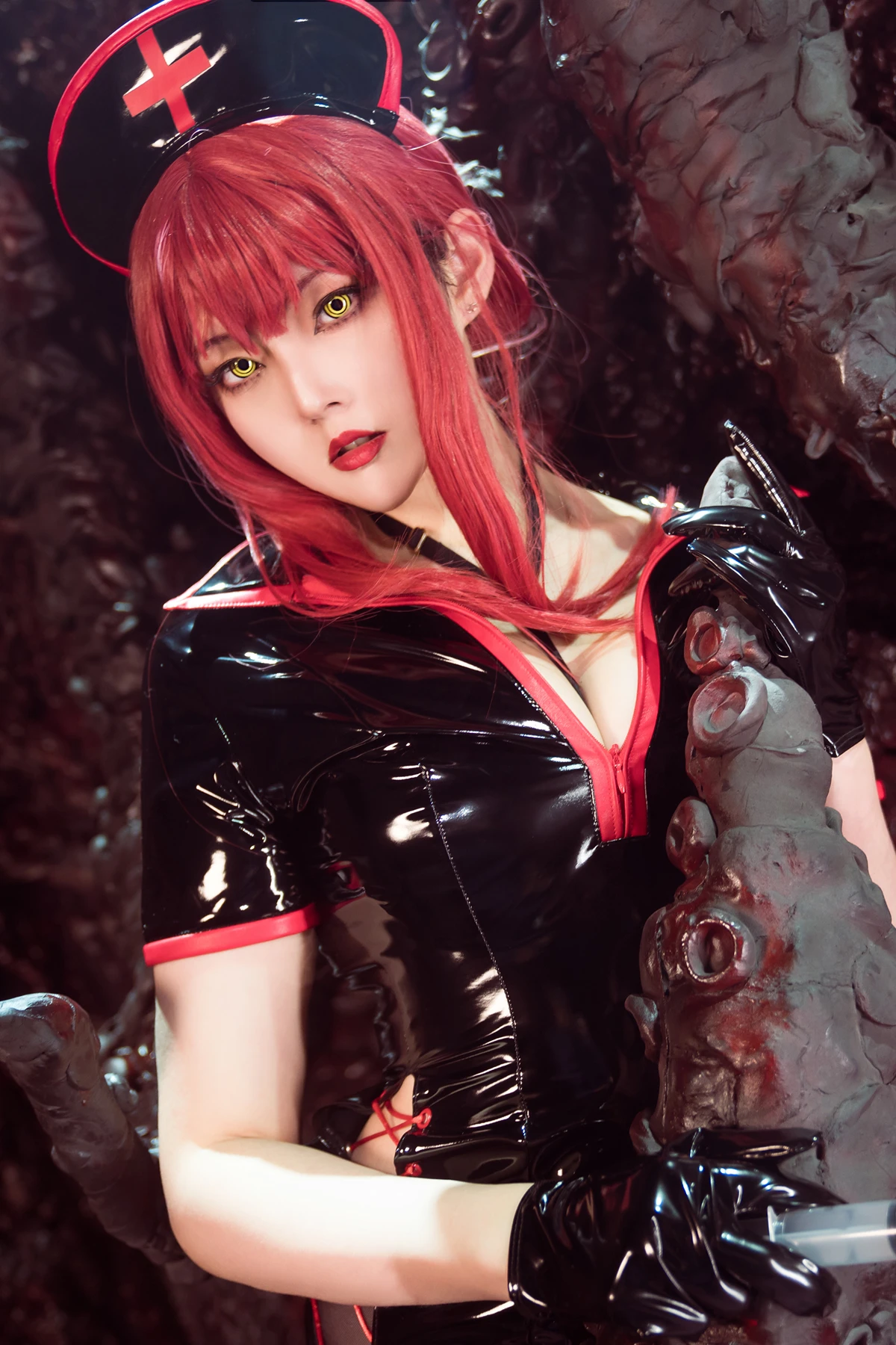 Cosplay Natsuko夏夏子 – 玛奇玛护士