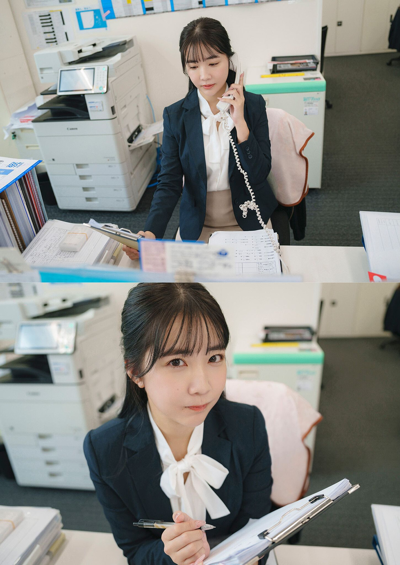 Kisumi Amau 天羽希純, 写真集 「もっと！教えて あまう先輩！！ スピサン グラビアフォトブック」 Set.01