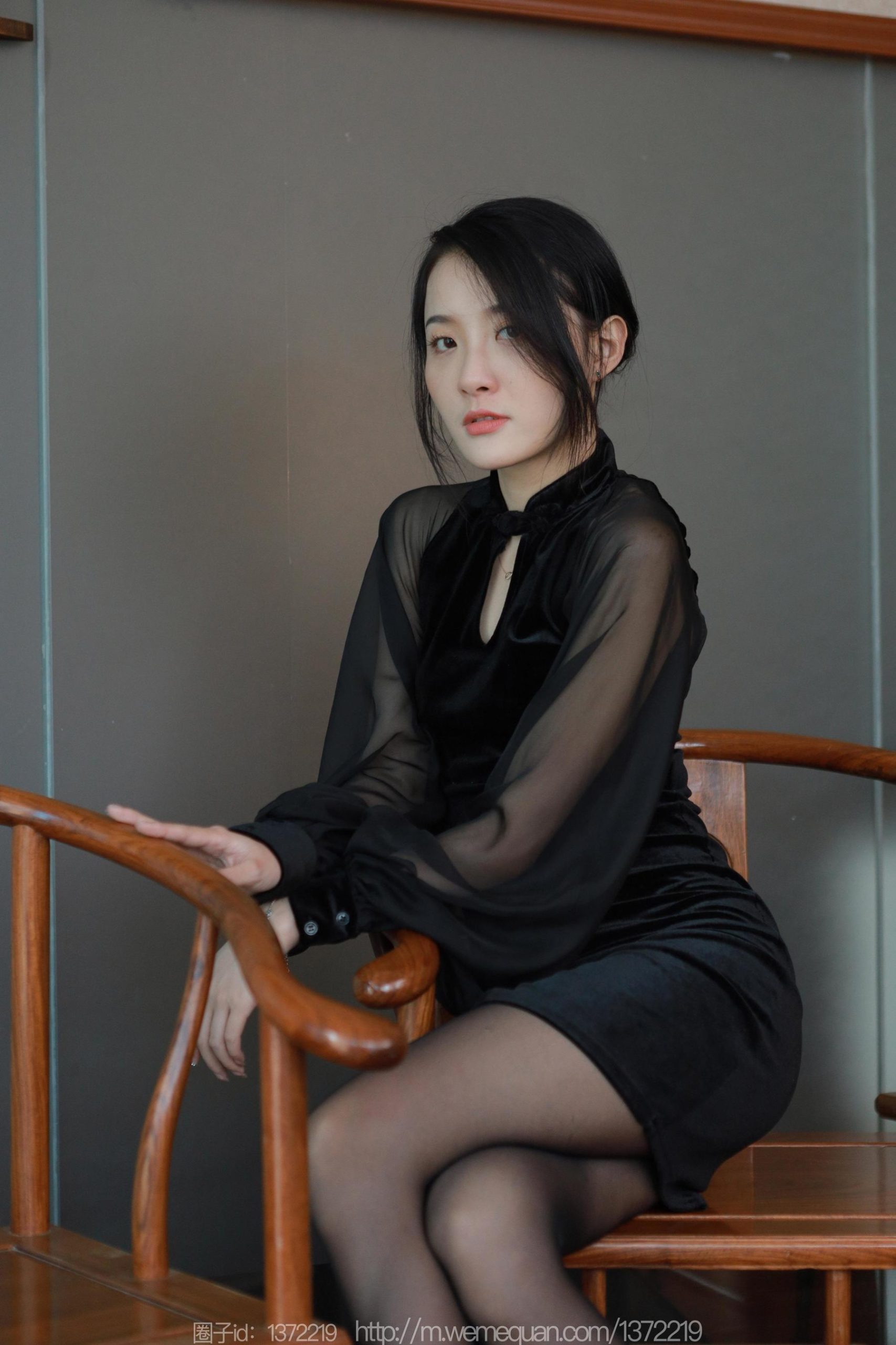 IESS异思趣向 - 模特：婉萍 《黑色蔷薇》