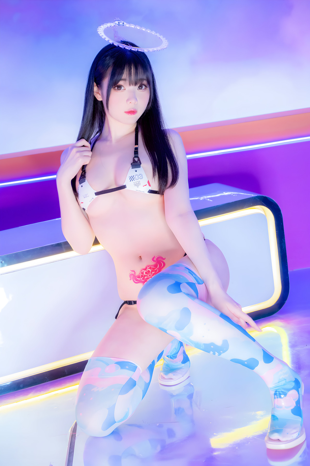 Cosplay 霜月shimo Cyber Shimo サイバー シモ Set.03(30P)