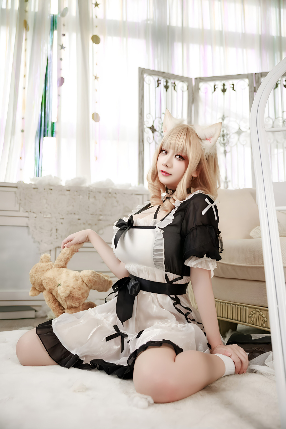 Cosplay 阿雪雪 – 午后女佣 Set.01