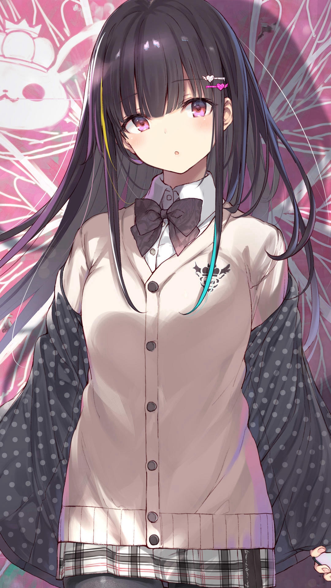 性感二次元长发美女写真