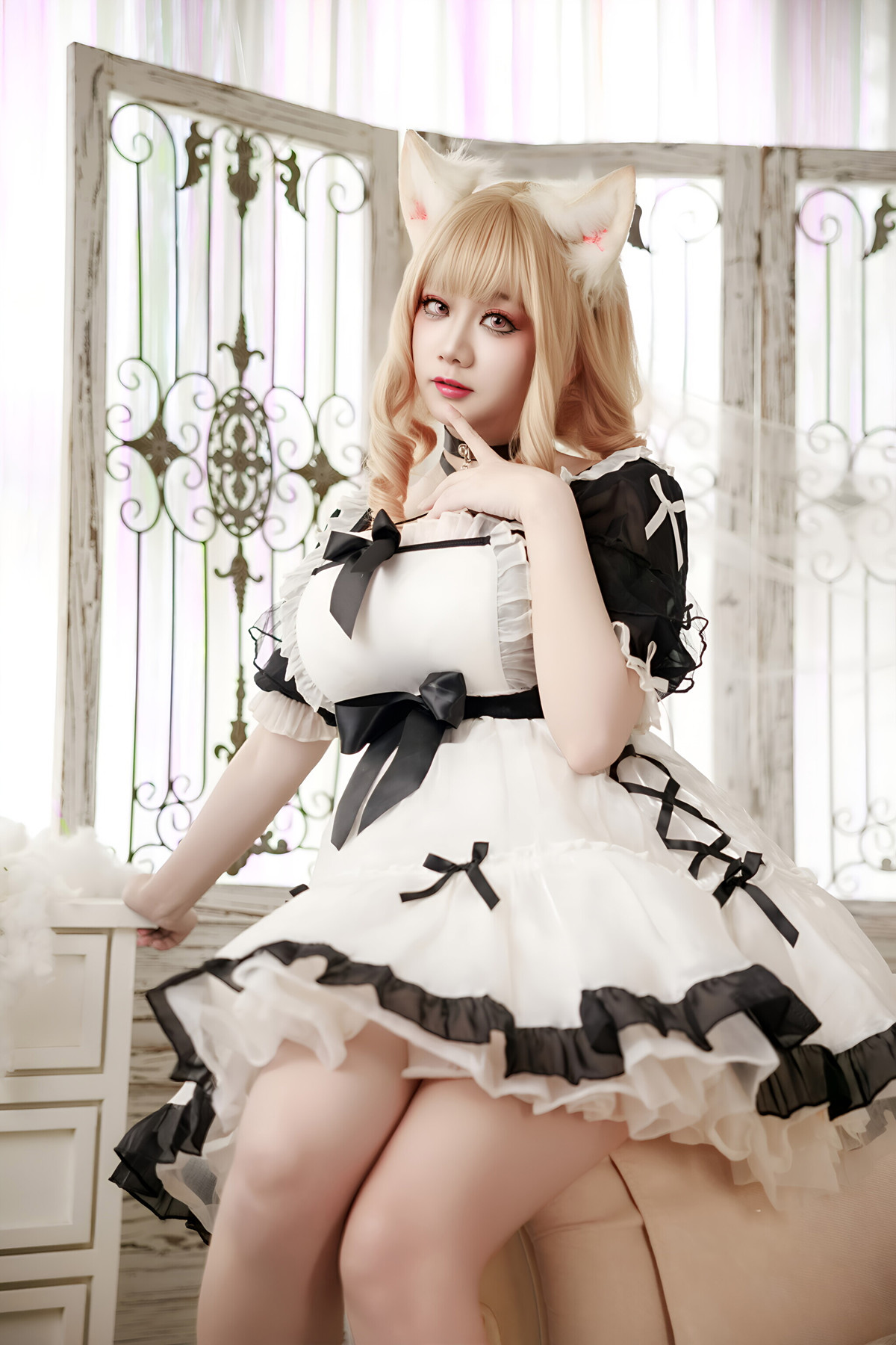 Cosplay 阿雪雪 – 午后女佣 Set.01