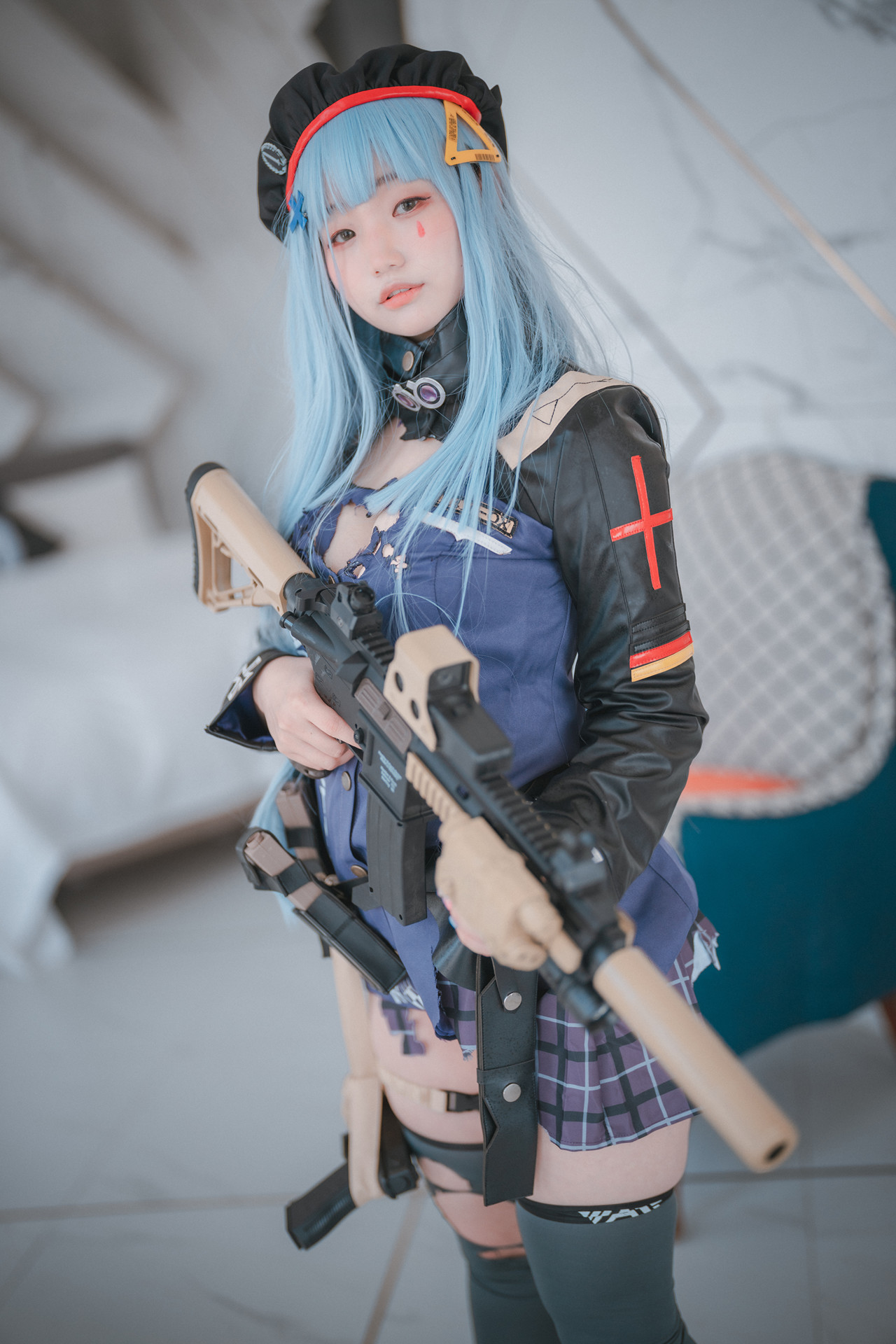 Mimmi 밈미, DJAWA ‘Girls’ Frontline HK416 Damaged Ver.’ Set.01(45P)