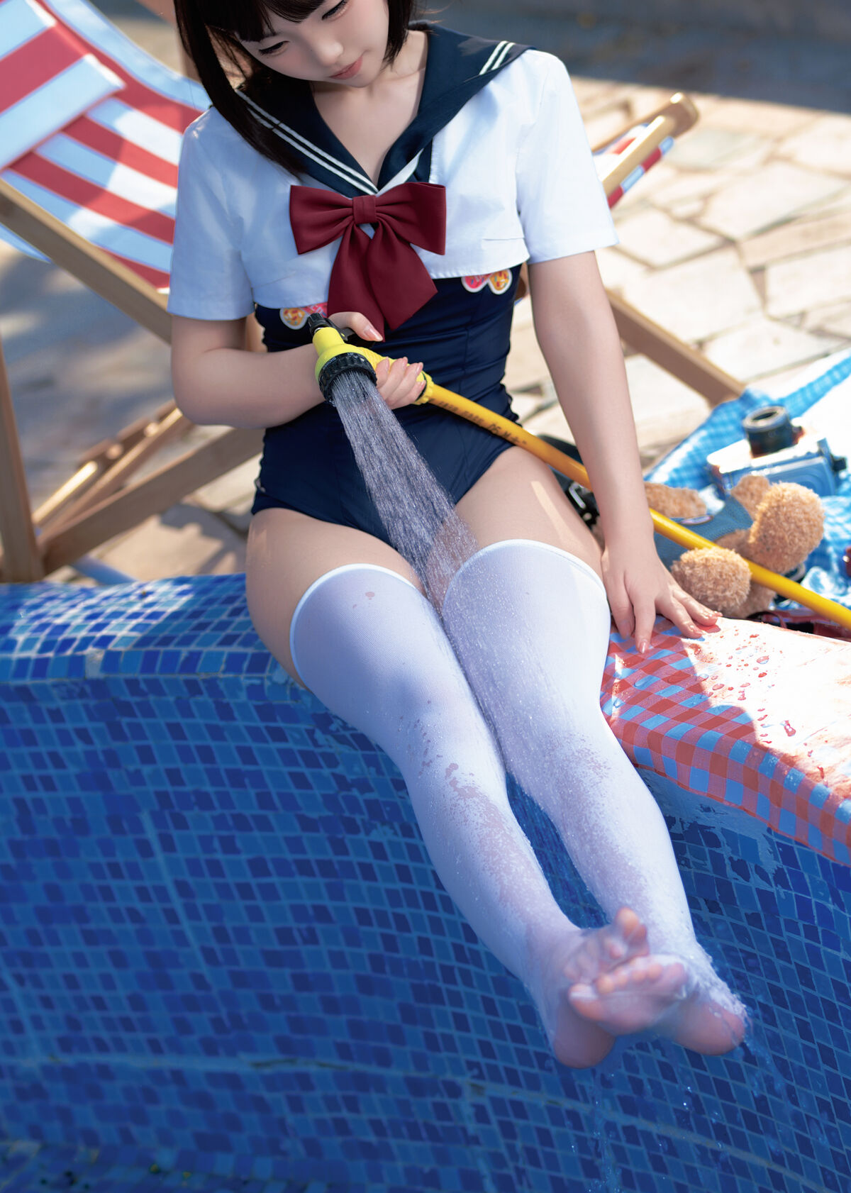 Coser@Bangni邦尼 – 反差JK泳装 Part01 (50P – 7V)