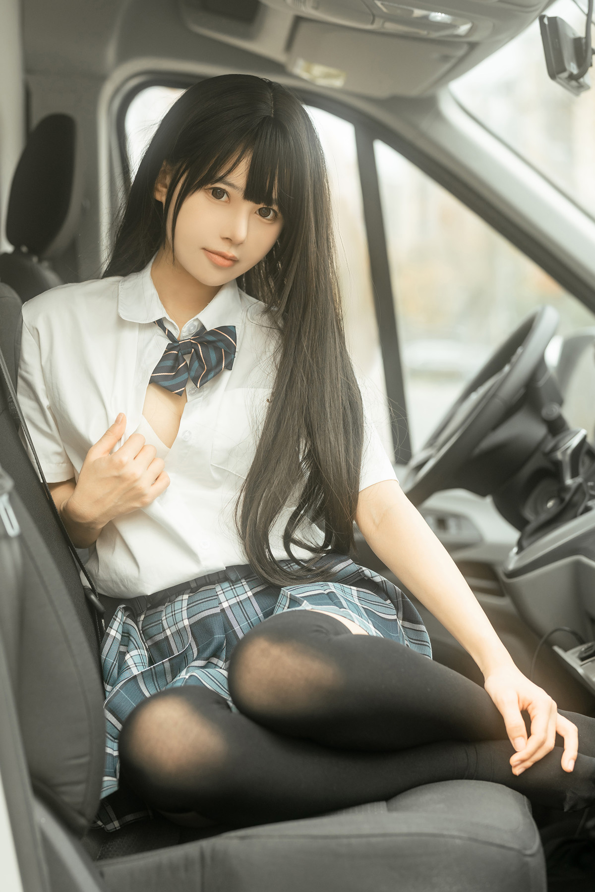 Cosplay Rua阮阮 房车JK(54P)