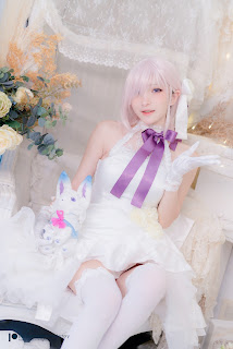 [Fantasy Factory] 小丁 – Cosplay Mashu Kyrielight – FateGrand Order