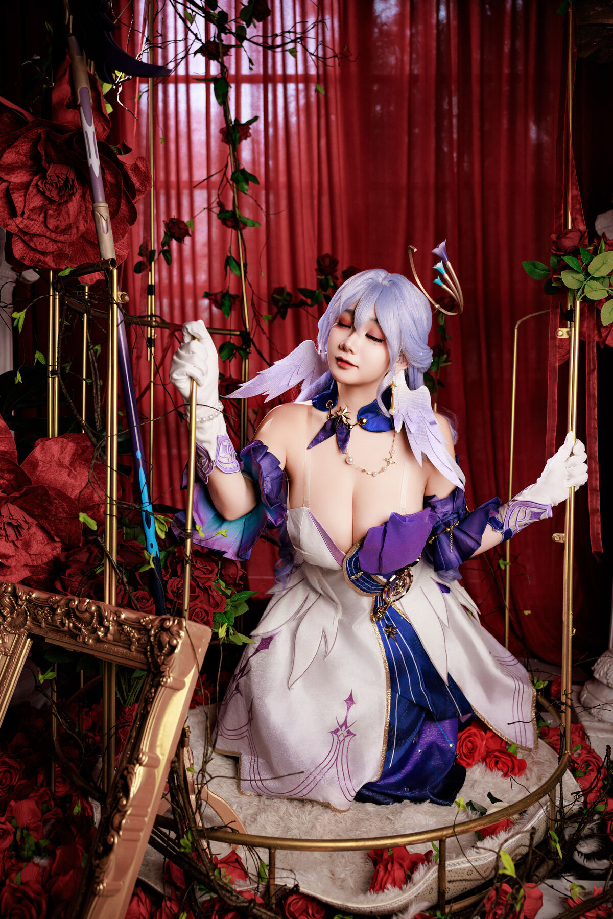 Coser@阿雪雪 – 崩坏 星穹铁道 知更鸟 (91P)