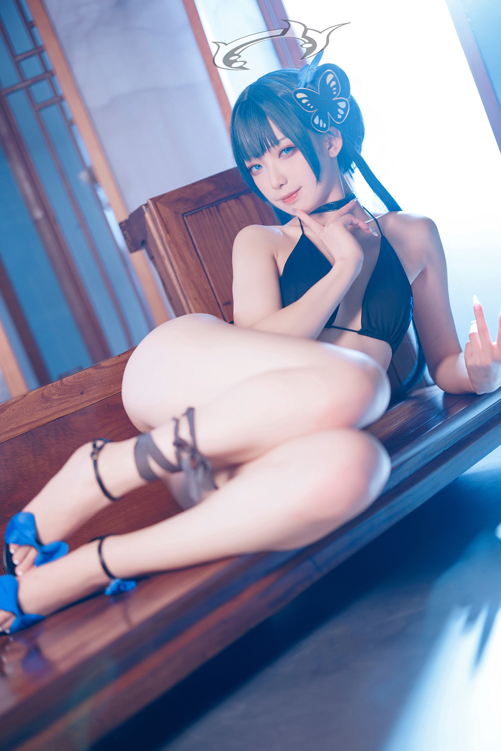 Cosplay 封疆疆v – 碧蓝档案 妃咲 泳装
