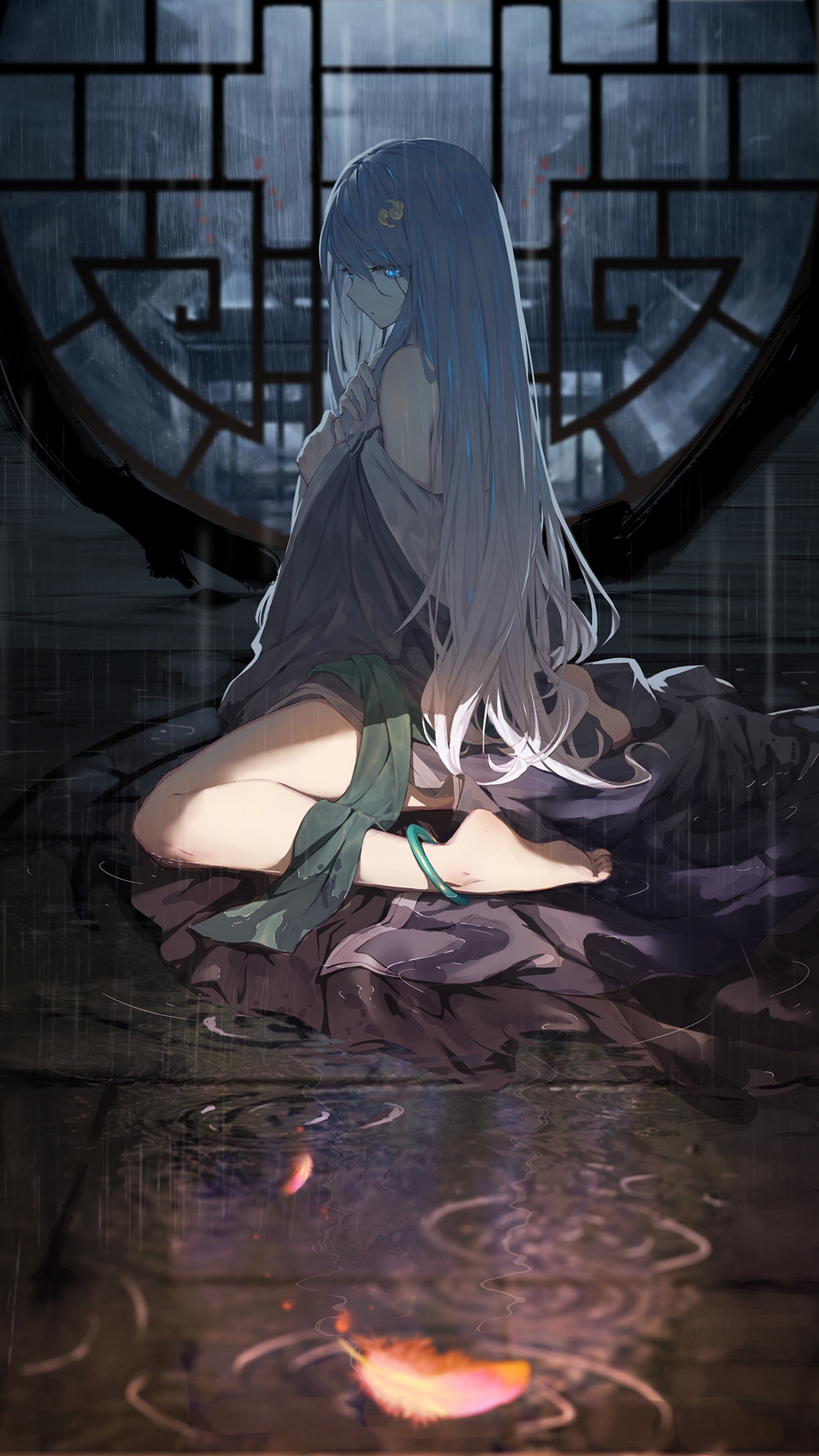 二次元动漫美女插画